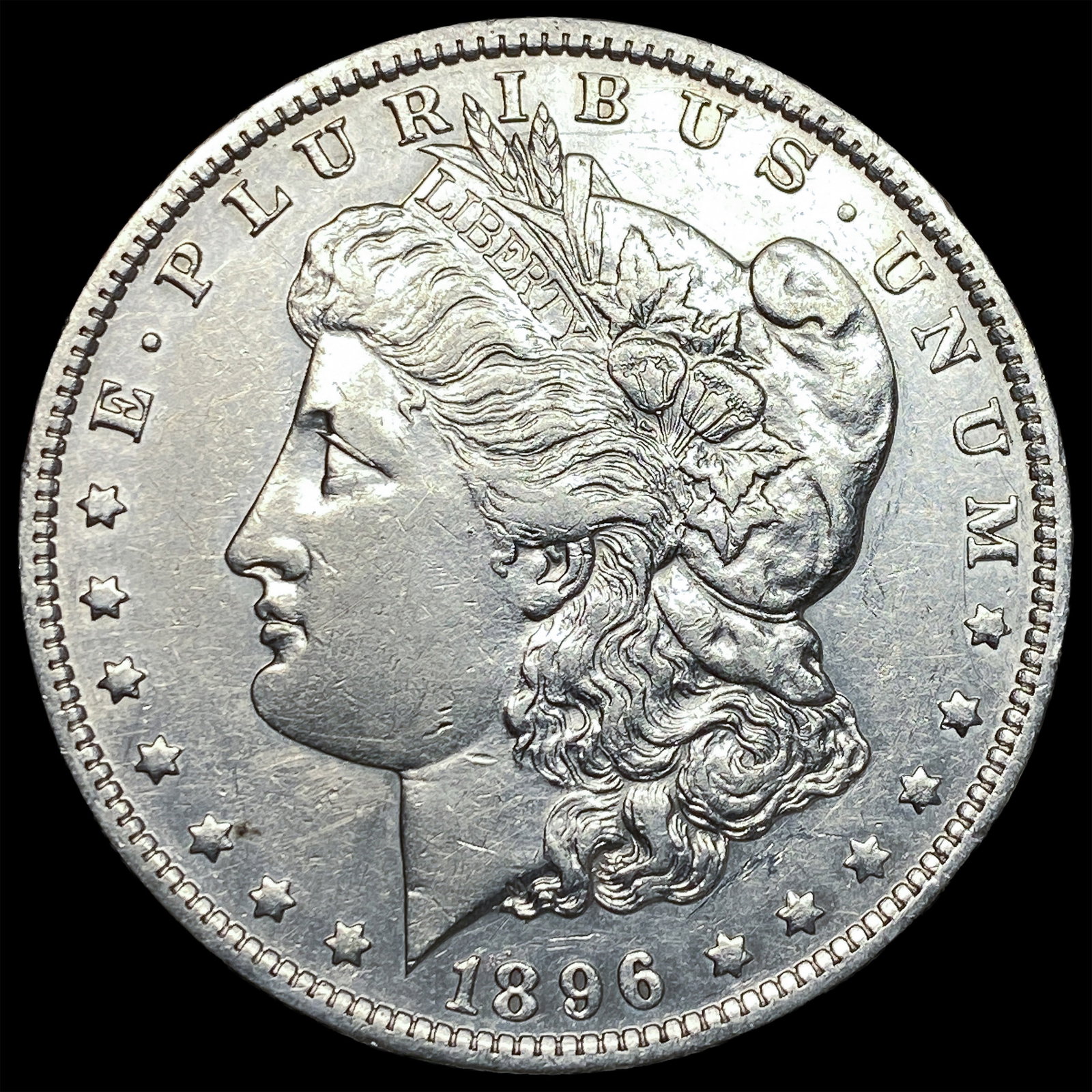 1896-O Morgan Silver Dollar CLOSELY UNCIRCULATED (1 of 2)