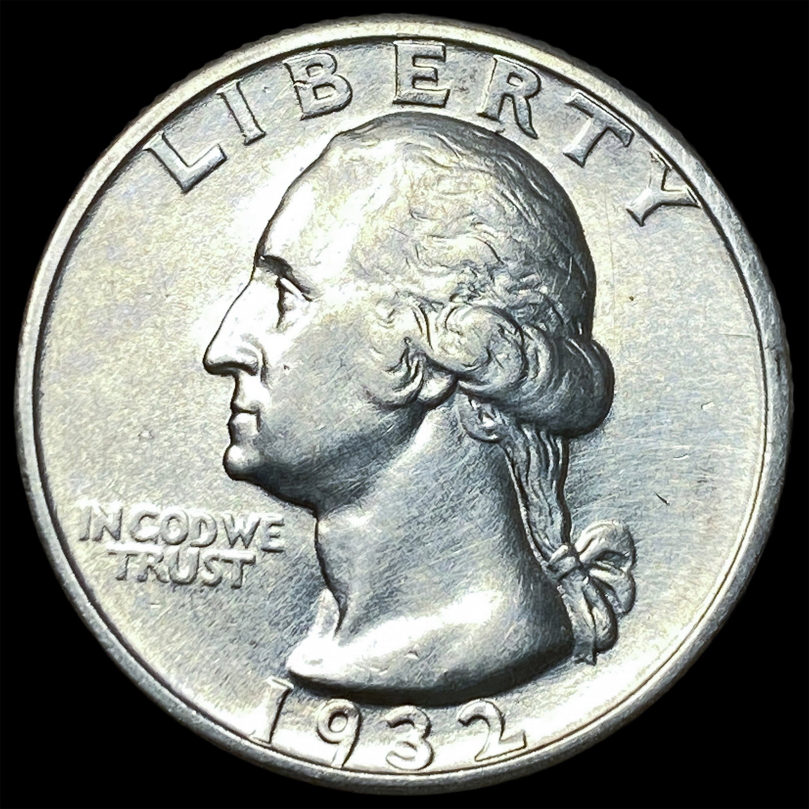 1932-S Silver Washington Quarter CLOSELY UNCIRCULATED: 1932-S Silver Washington Quarter CLOSELY UNCIRCULATED