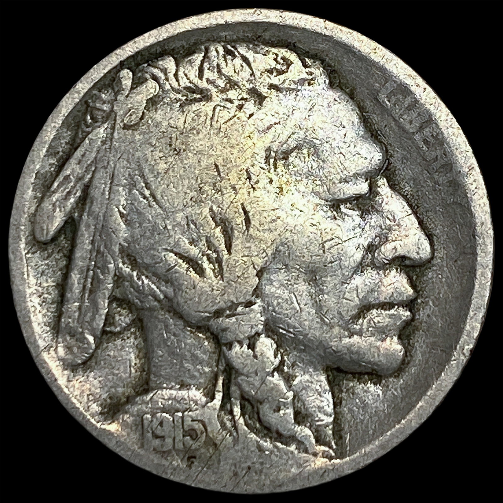 1915-S Buffalo Nickel LIGHTLY CIRCULATED: 1915-S Buffalo Nickel LIGHTLY CIRCULATED