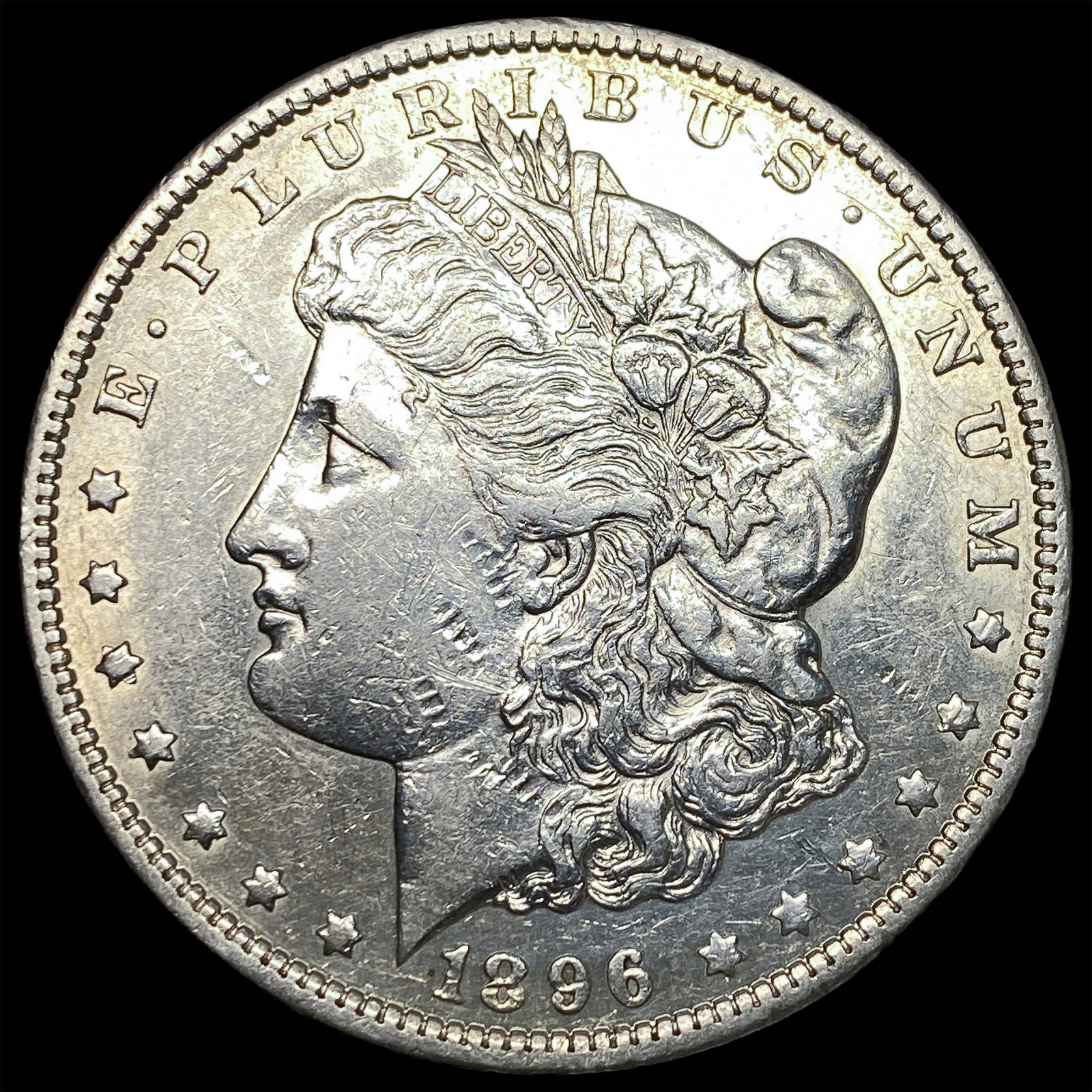 1896-O Silver Morgan Dollar CLOSELY UNCIRCULATED: 1896-O Silver Morgan Dollar CLOSELY UNCIRCULATED