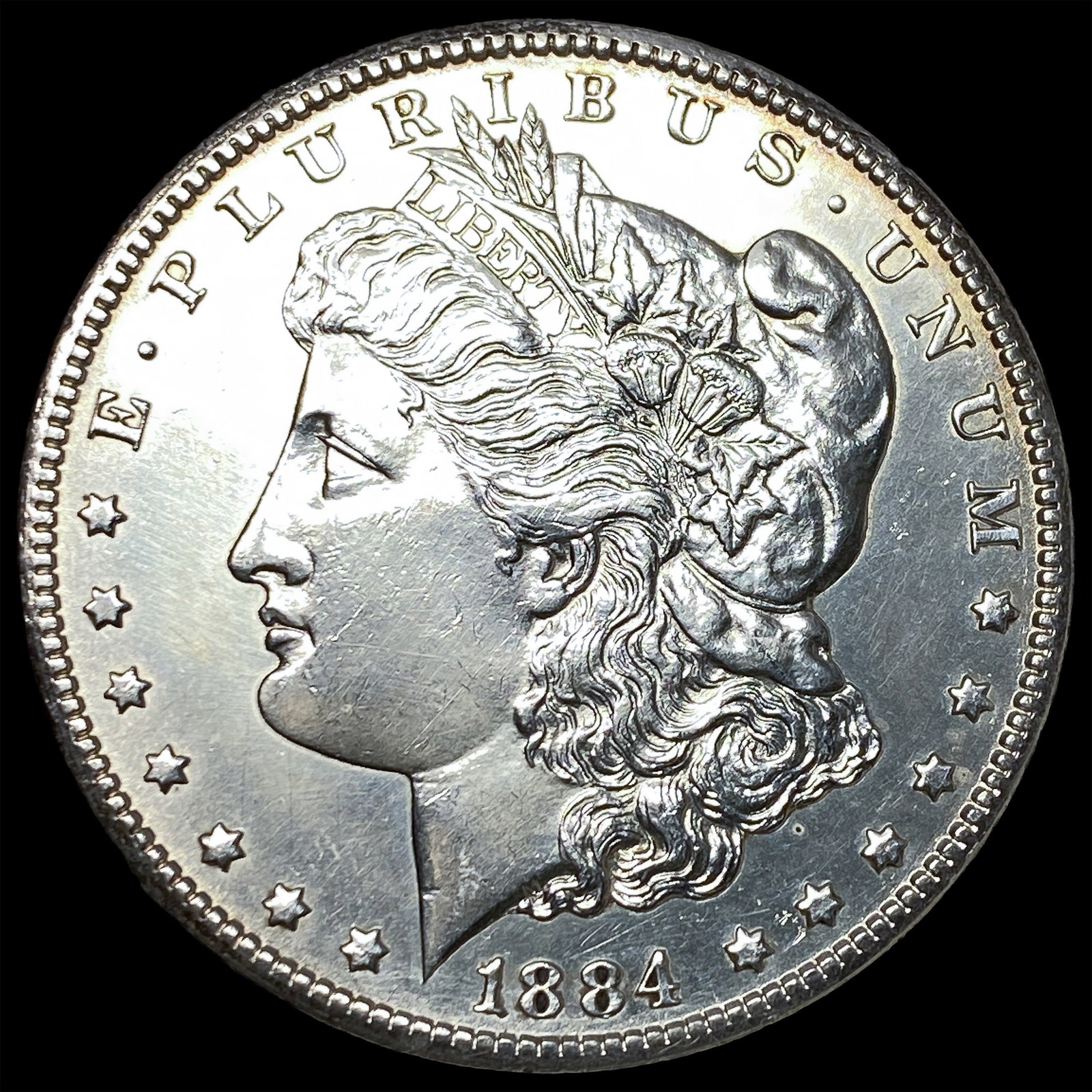 1884-CC Silver Morgan Dollar UNCIRCULATED: 1884-CC Silver Morgan Dollar UNCIRCULATED