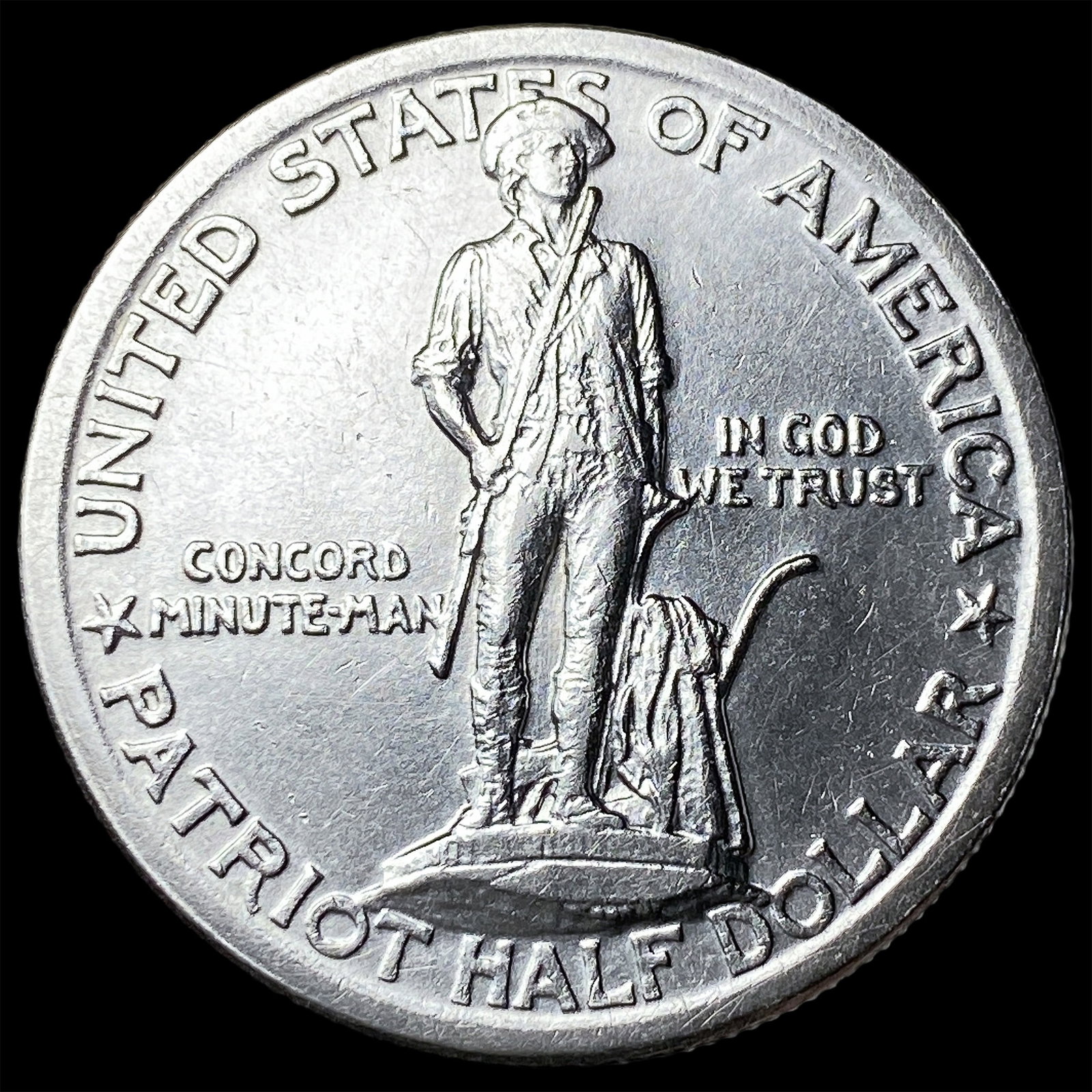 1925 Silver Lexington-Concord Half Dollar UNCIRCULATED: 1925 Silver Lexington-Concord Half Dollar UNCIRCULATED