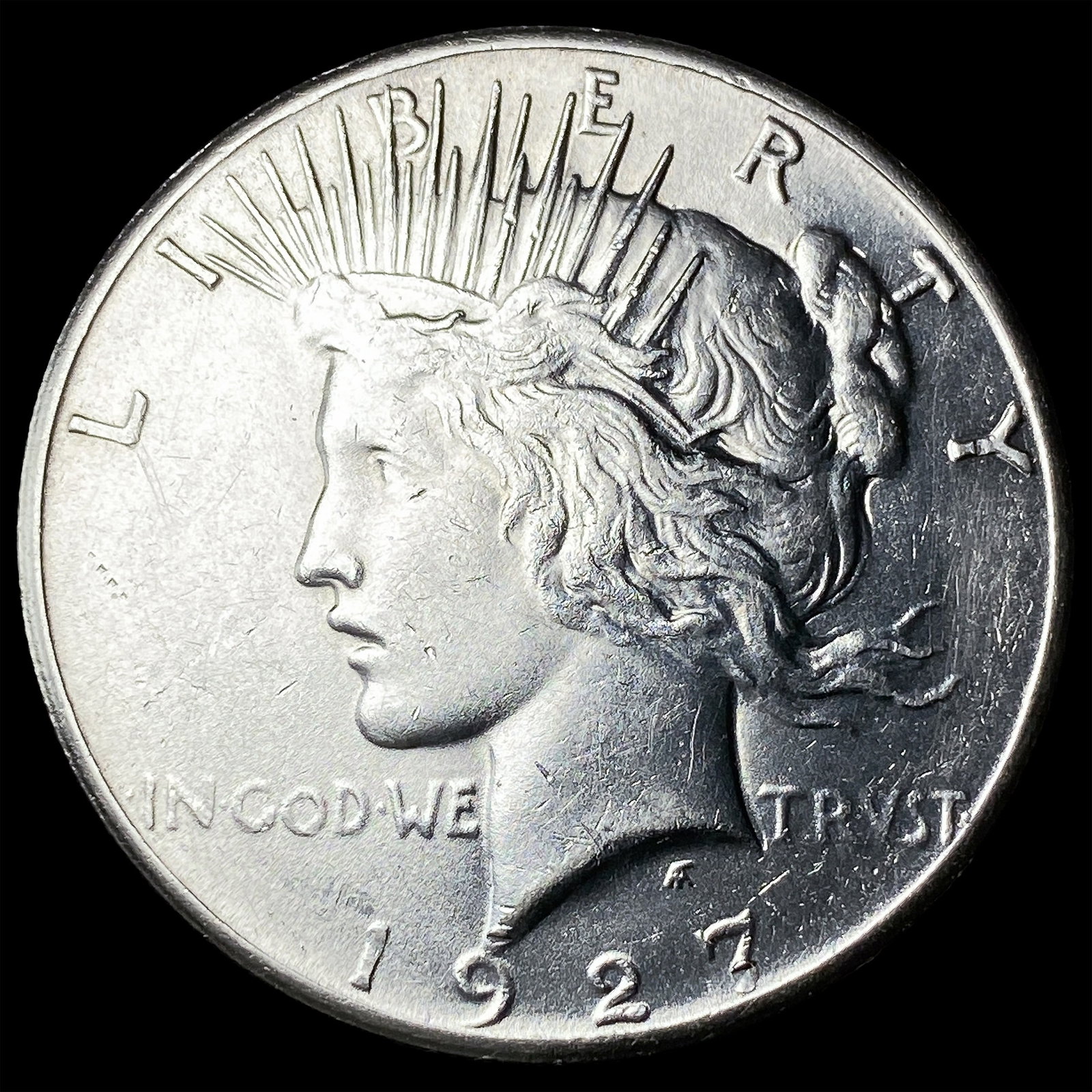 1927 Silver Peace Dollar UNCIRCULATED: 1927 Silver Peace Dollar UNCIRCULATED