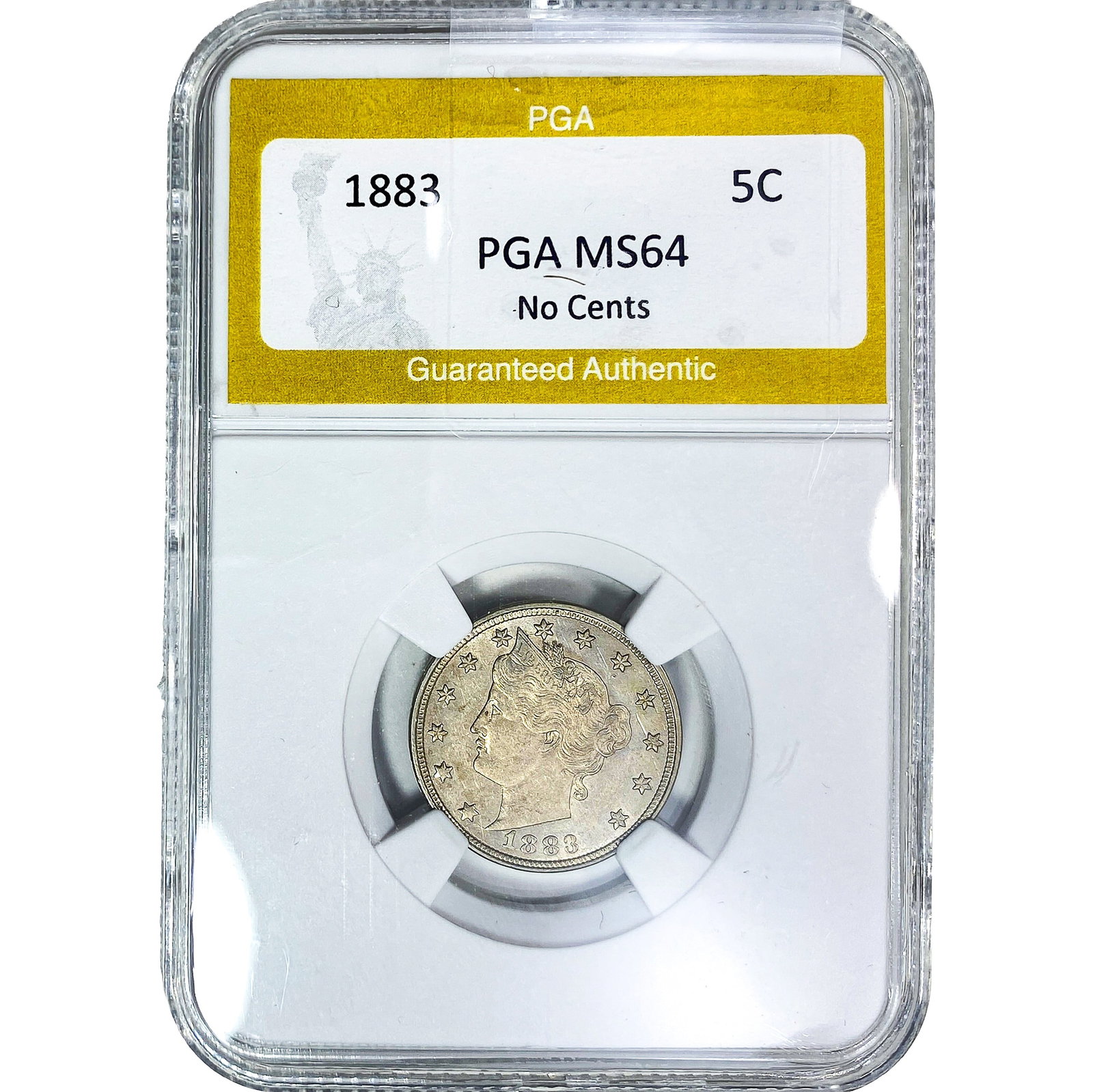 1883 Liberty Victory Nickel PGA MS64No Cents (1 of 2)