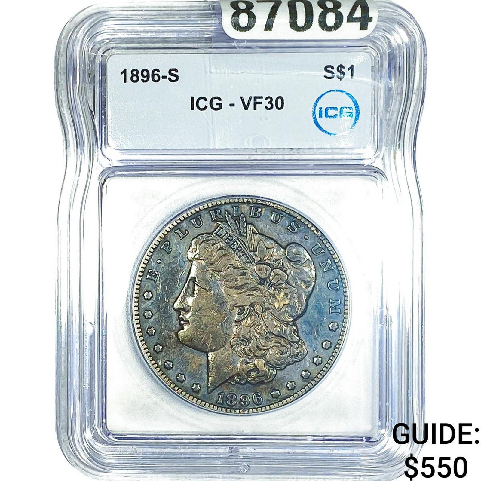 1896-S Morgan Silver Dollar ICG VF30 (1 of 2)