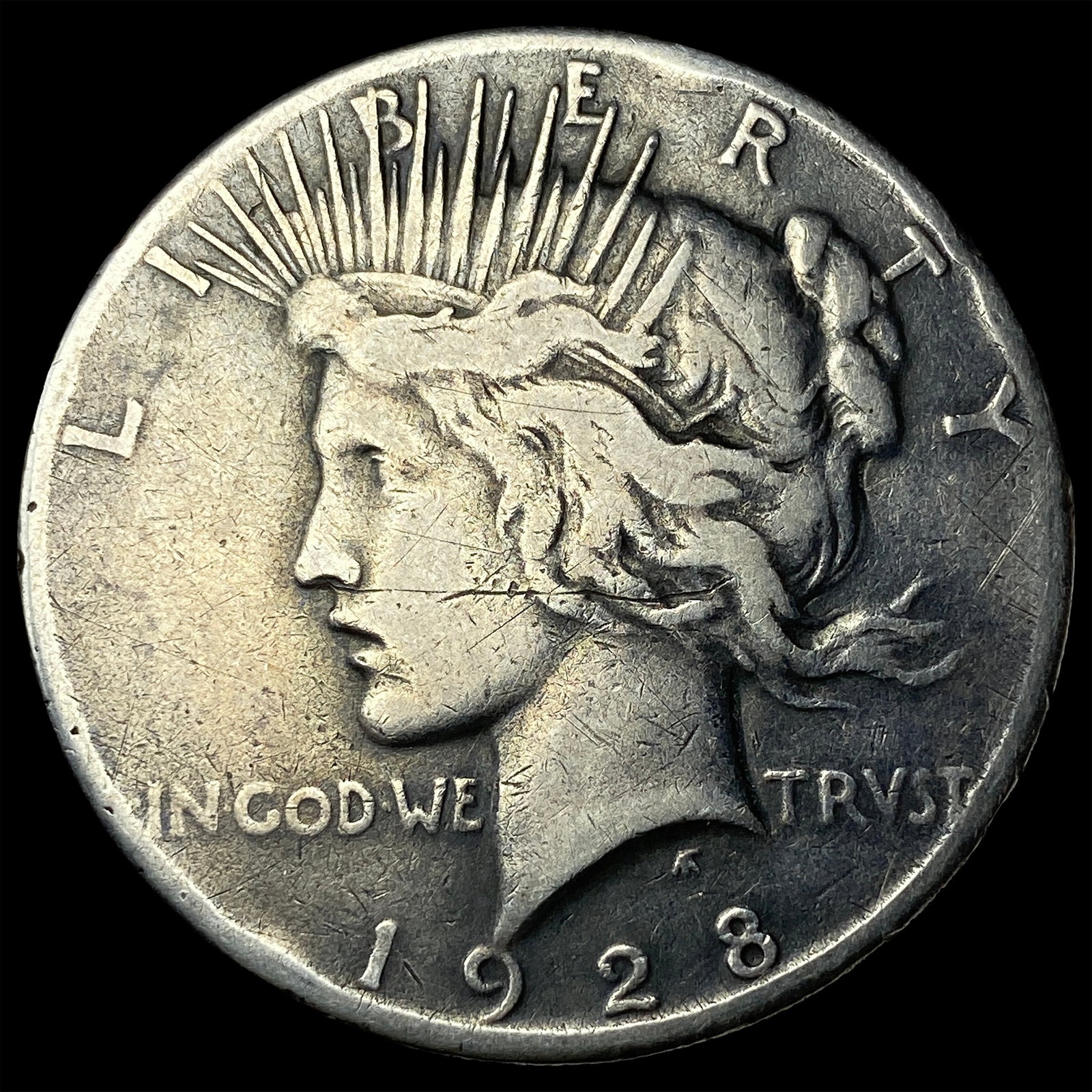 1928 Silver Peace Dollar LIGHTLY CIRCULATED: 1928 Silver Peace Dollar LIGHTLY CIRCULATED