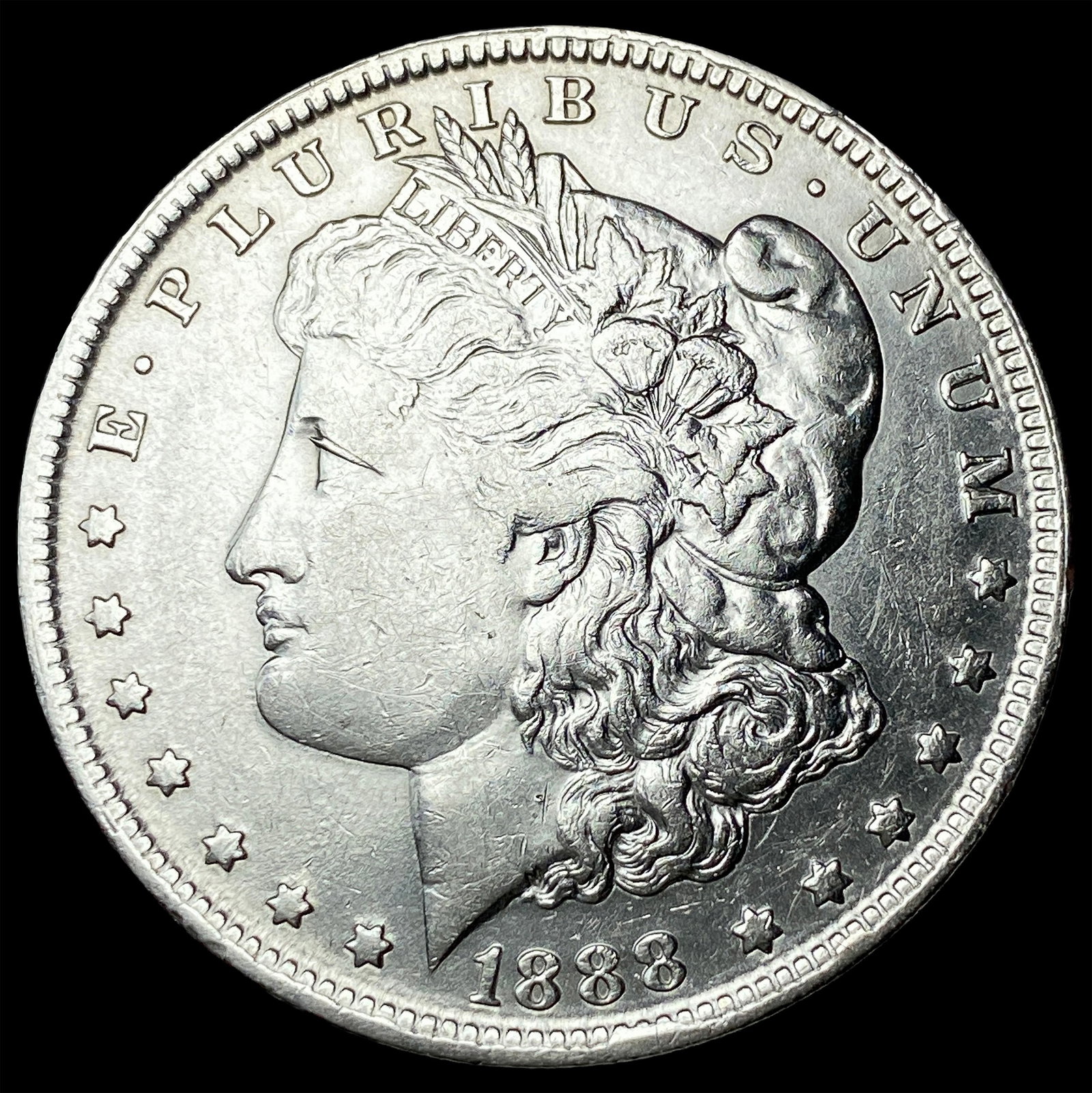 1888-O Silver Morgan Dollar CLOSELY UNCIRCULATED: 1888-O Silver Morgan Dollar CLOSELY UNCIRCULATED