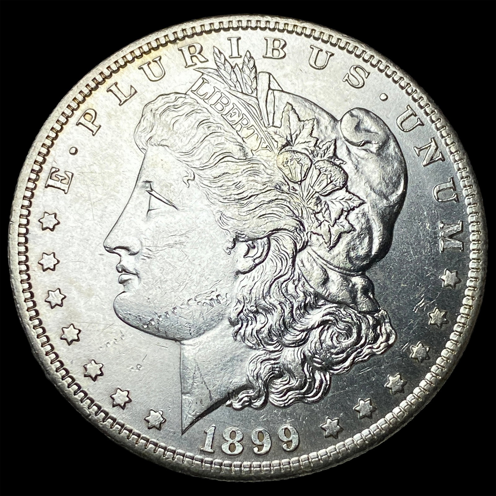 1899-S Silver Morgan Dollar CLOSELY UNCIRCULATED: 1899-S Silver Morgan Dollar CLOSELY UNCIRCULATED