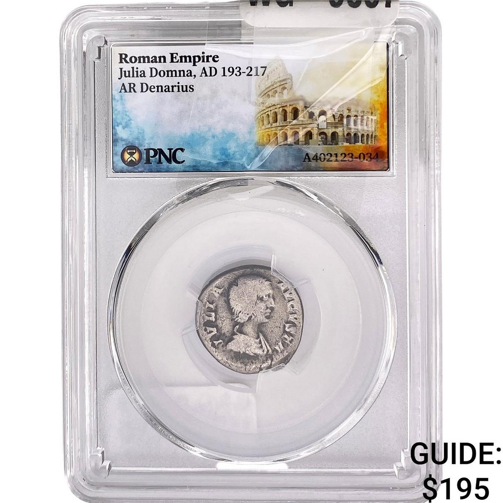 Roman Julia Domna, AD 193-217 AR Denarius PNC Genuine (1 of 2)