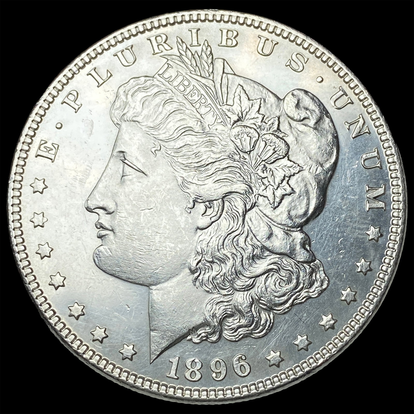 1896 Morgan Silver Dollar UNCIRCULATED: 1896 Morgan Silver Dollar UNCIRCULATED