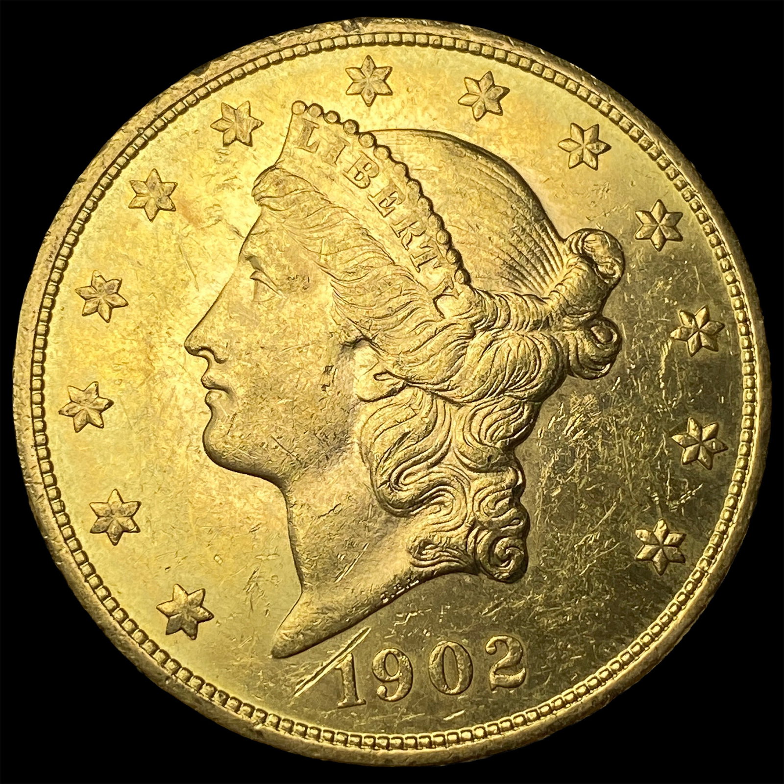 1902-S Gold $20 Liberty Head Double Eagle UNCIRCULATED: 1902-S Gold $20 Liberty Head Double Eagle UNCIRCULATED