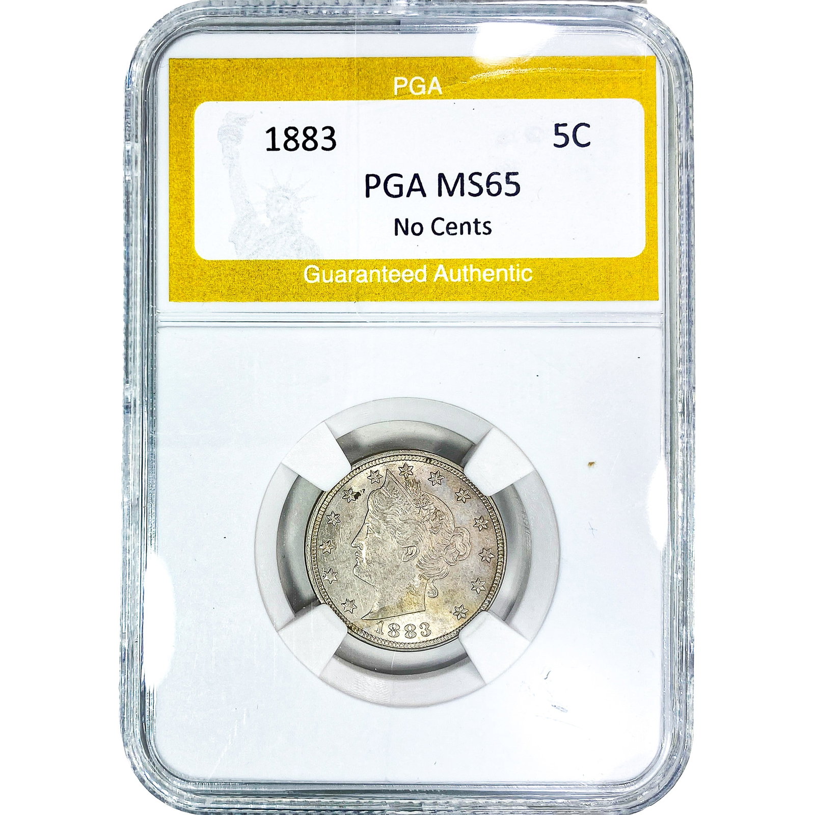 1883 Liberty Victory Nickel PGA MS65 No Cents (1 of 2)
