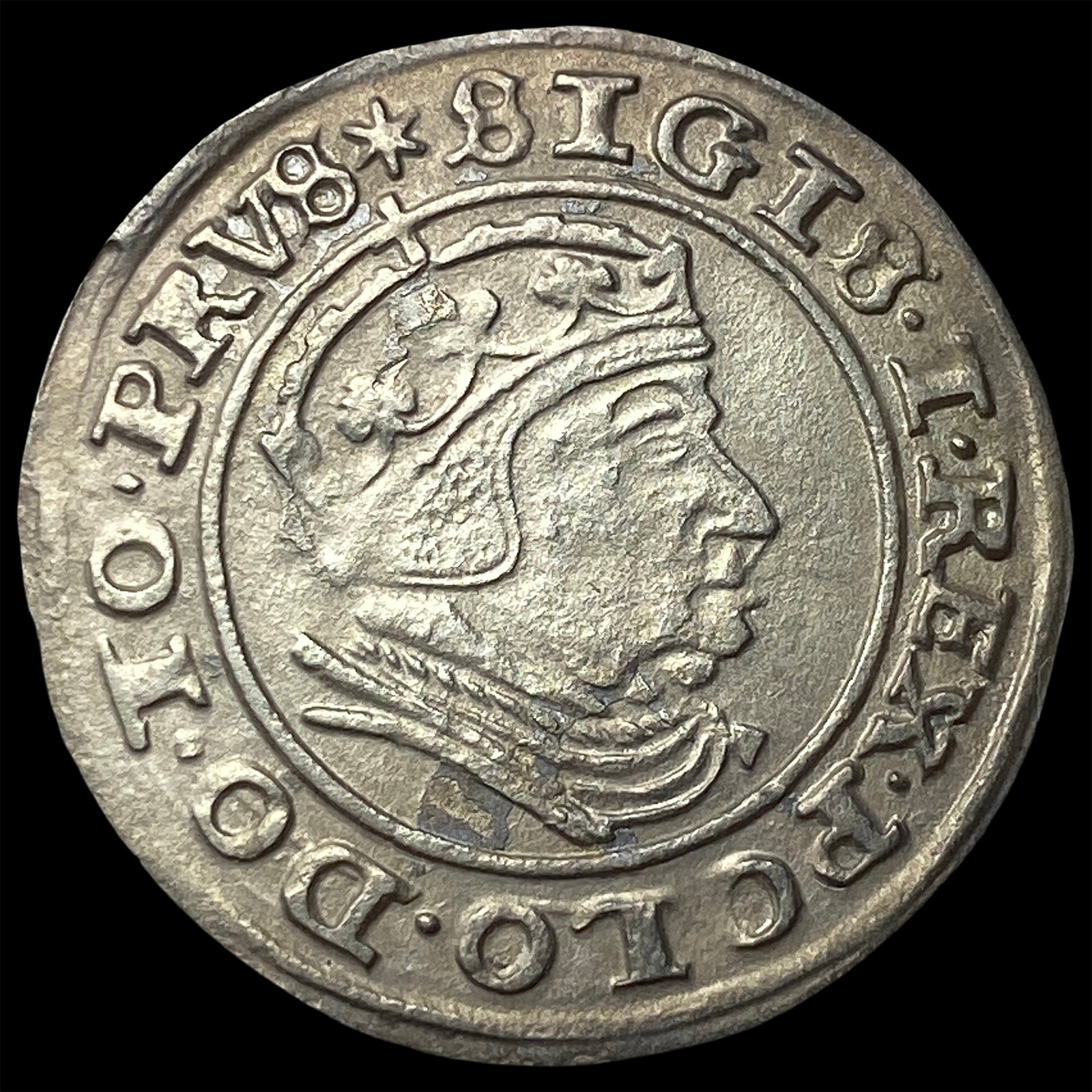 1540 Prussia Silver Groschen CLOSELY UNCIRCULATED (1 of 2)