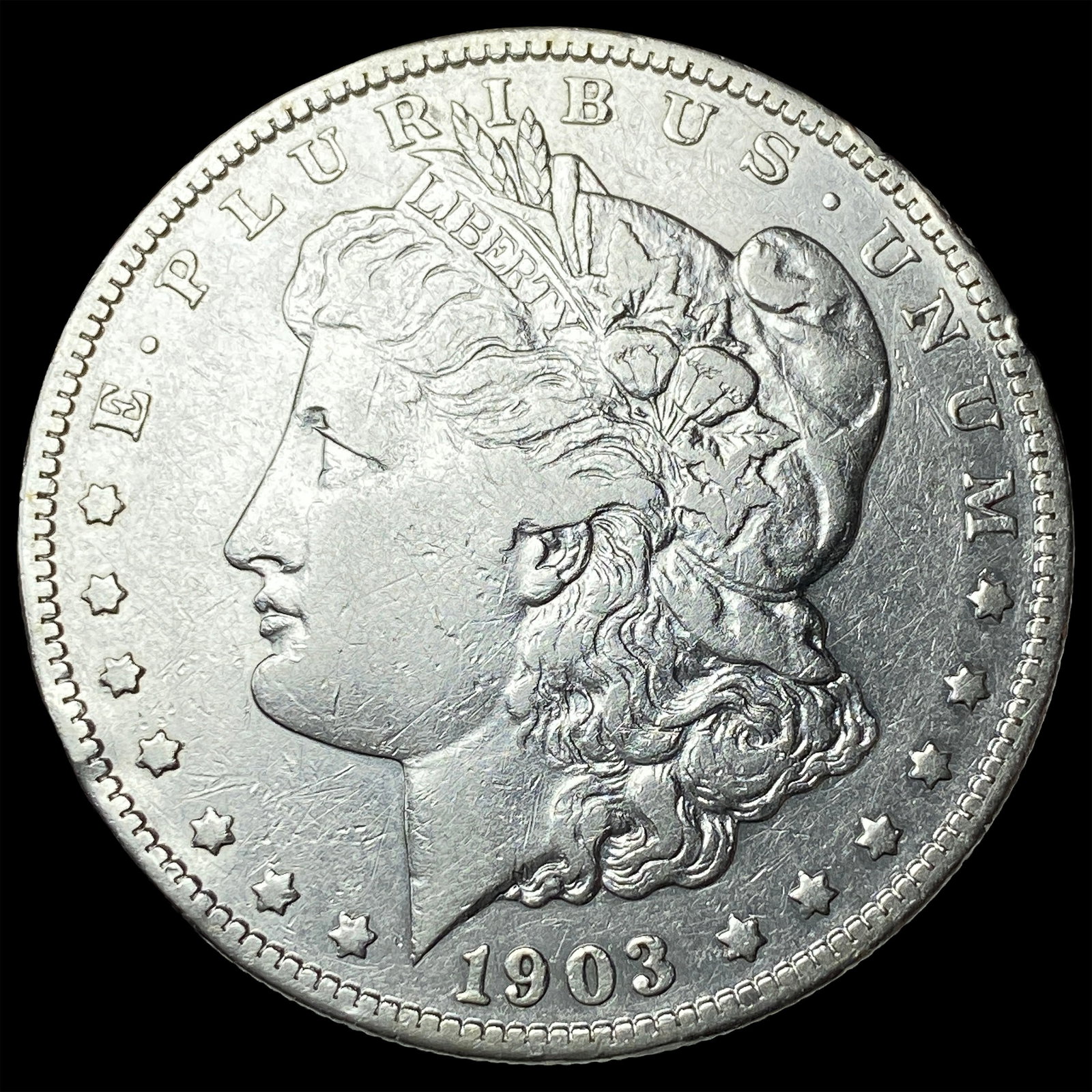 1903-S Silver Morgan Dollar LIGHTLY CIRCULATED: 1903-S Silver Morgan Dollar LIGHTLY CIRCULATED