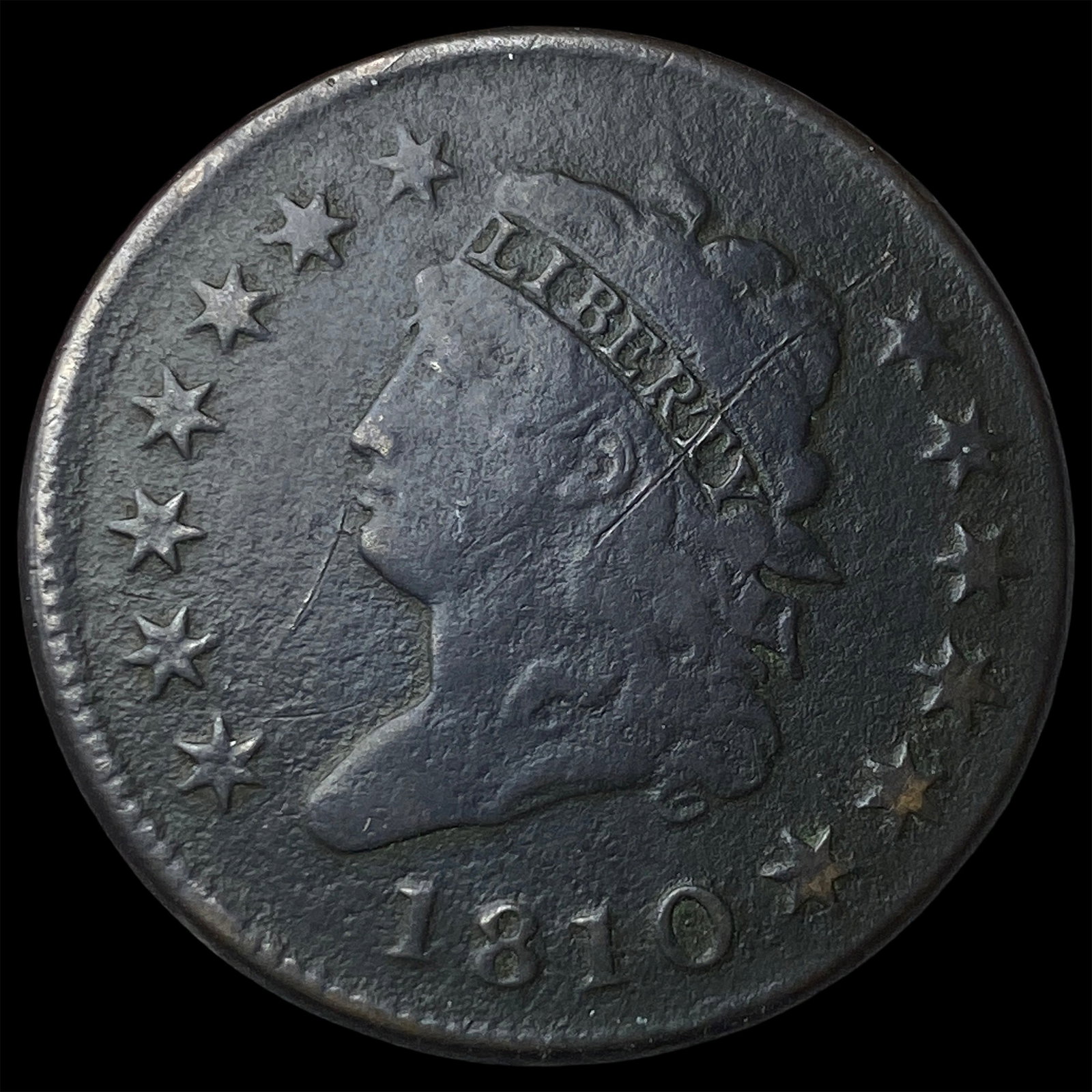 1810 Classic Head Large Cent LIGHTLY CIRCULATED (1 of 2)