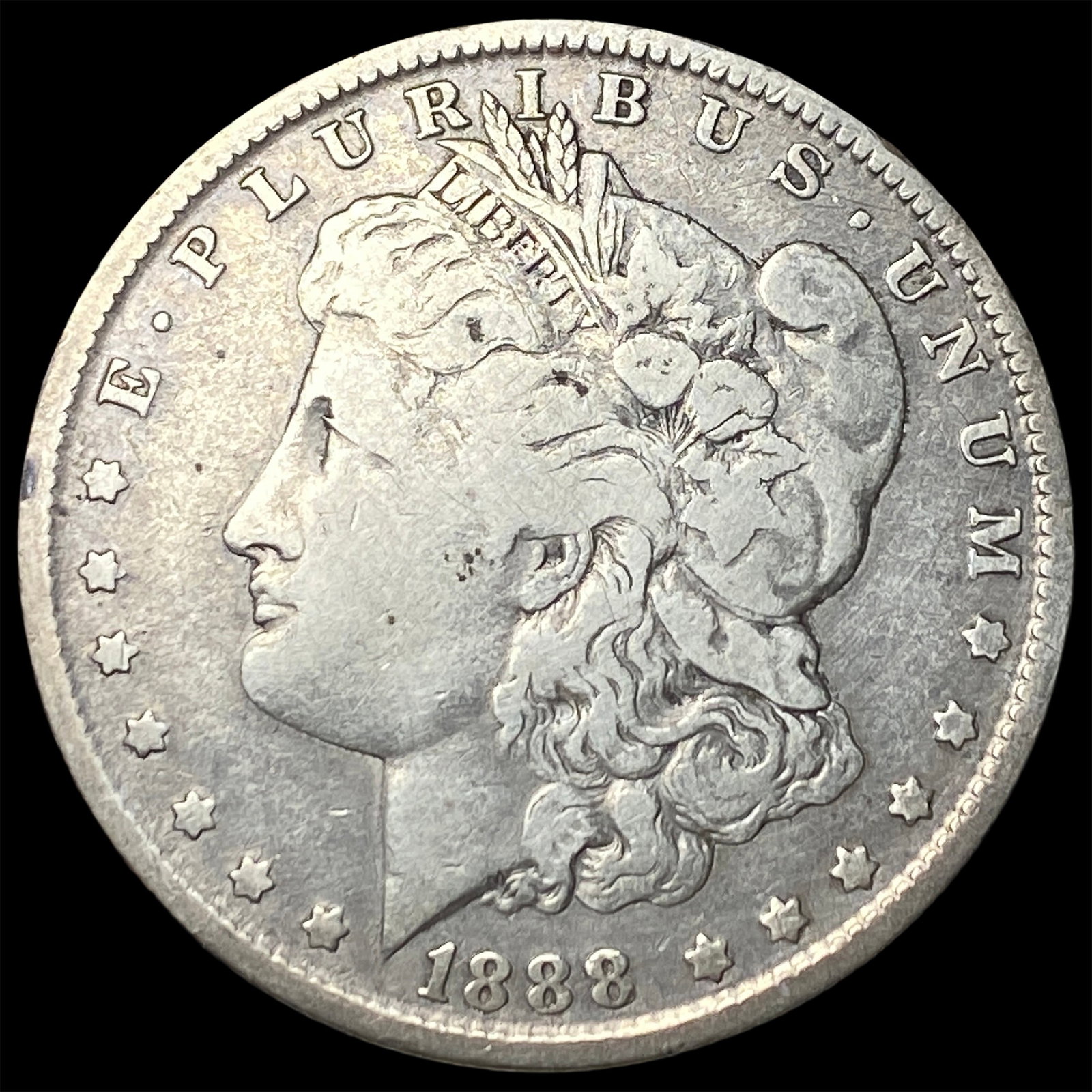 1888-O Silver Morgan Dollar LIGHTLY CIRCULATED: 1888-O Silver Morgan Dollar LIGHTLY CIRCULATED
