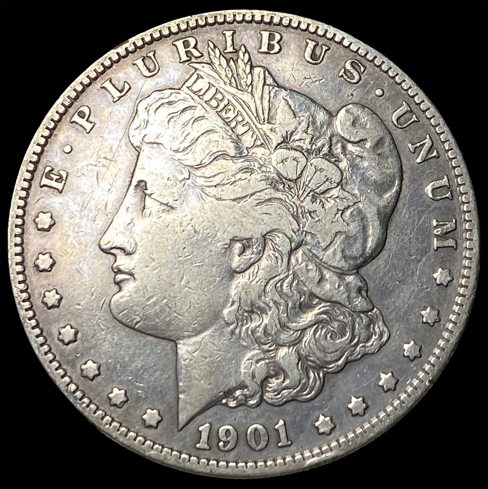 1901-S Silver Morgan Dollar HIGH GRADE: 1901-S Silver Morgan Dollar HIGH GRADE