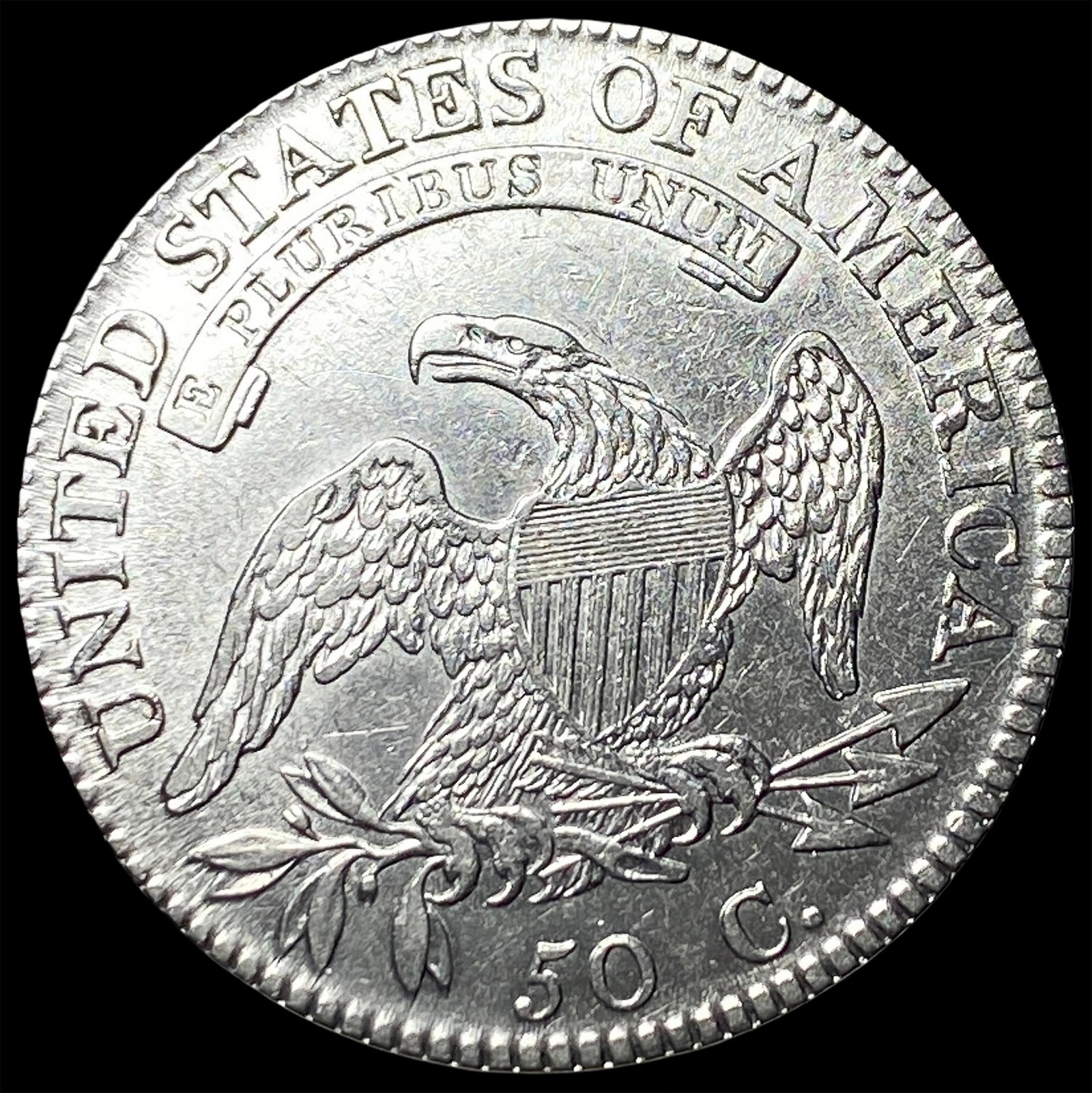 1817 Capped Bust Half Dollar CLOSELY UNCIRCULATED - 2