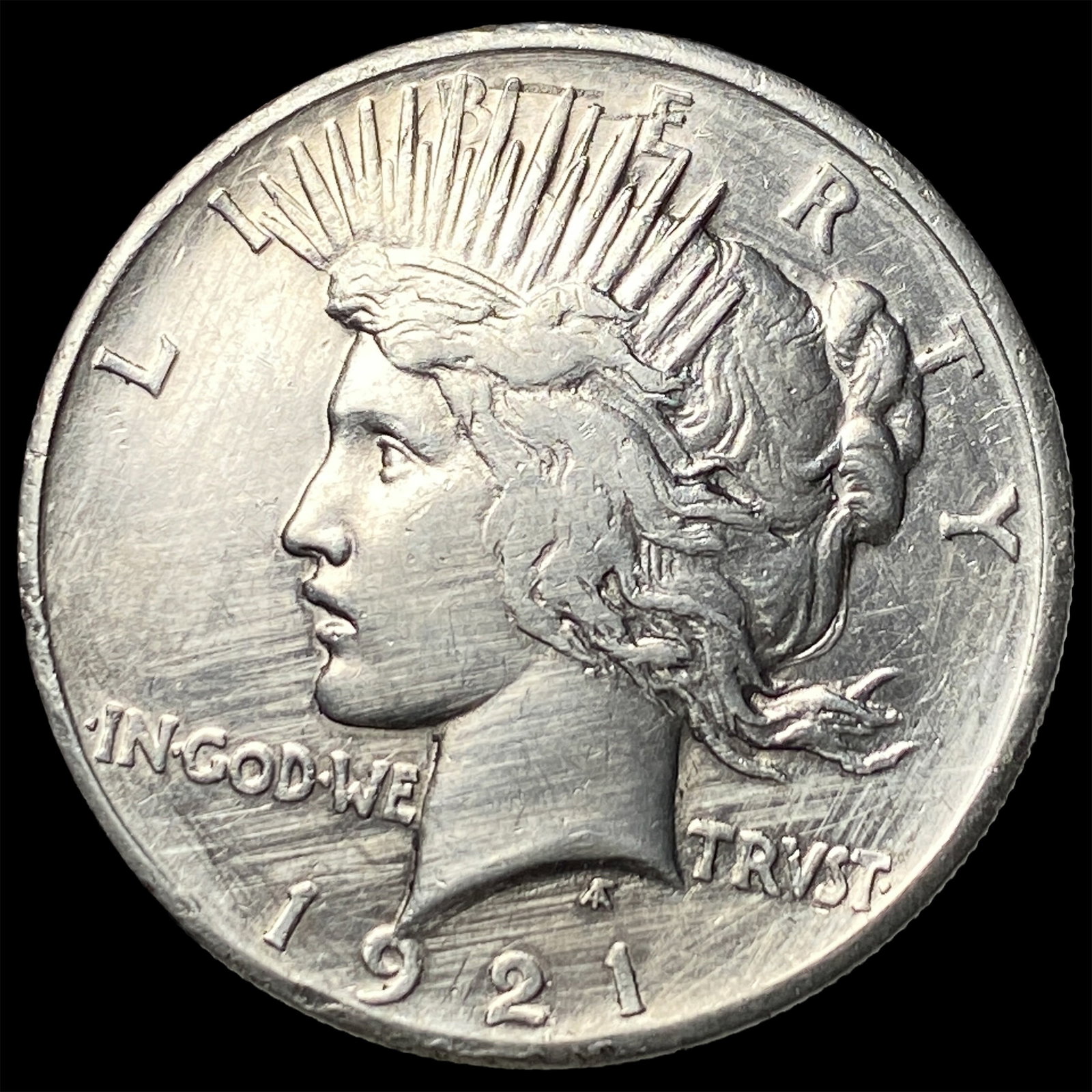 1921 Silver Peace Dollar HIGH GRADE (1 of 2)