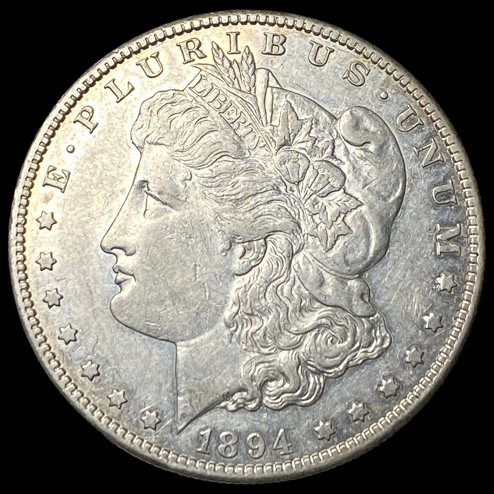 1894-S Silver Morgan Dollar CLOSELY UNCIRCULATED: 1894-S Silver Morgan Dollar CLOSELY UNCIRCULATED