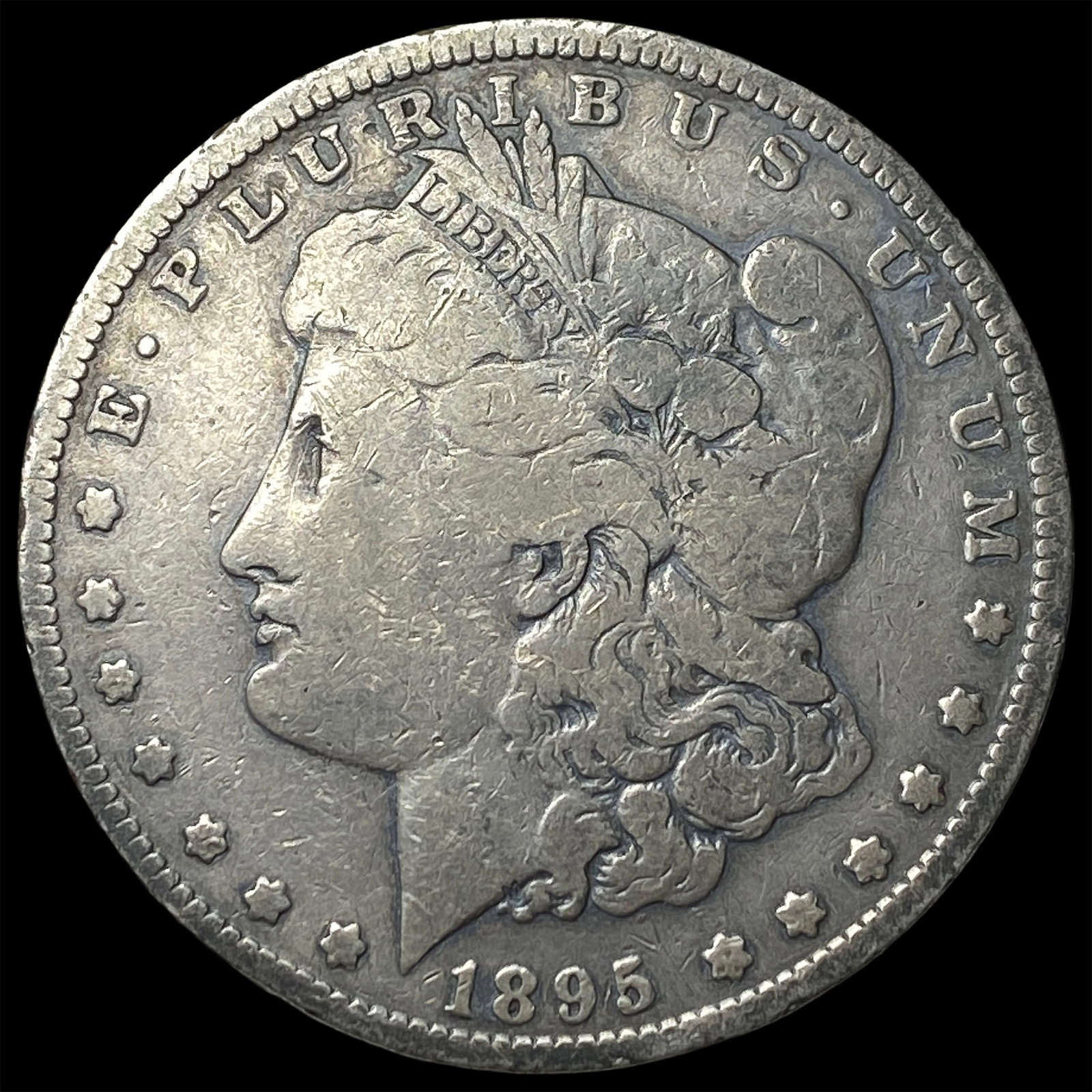 1895-O Silver Morgan Dollar LIGHTLY CIRCULATED: 1895-O Silver Morgan Dollar LIGHTLY CIRCULATED