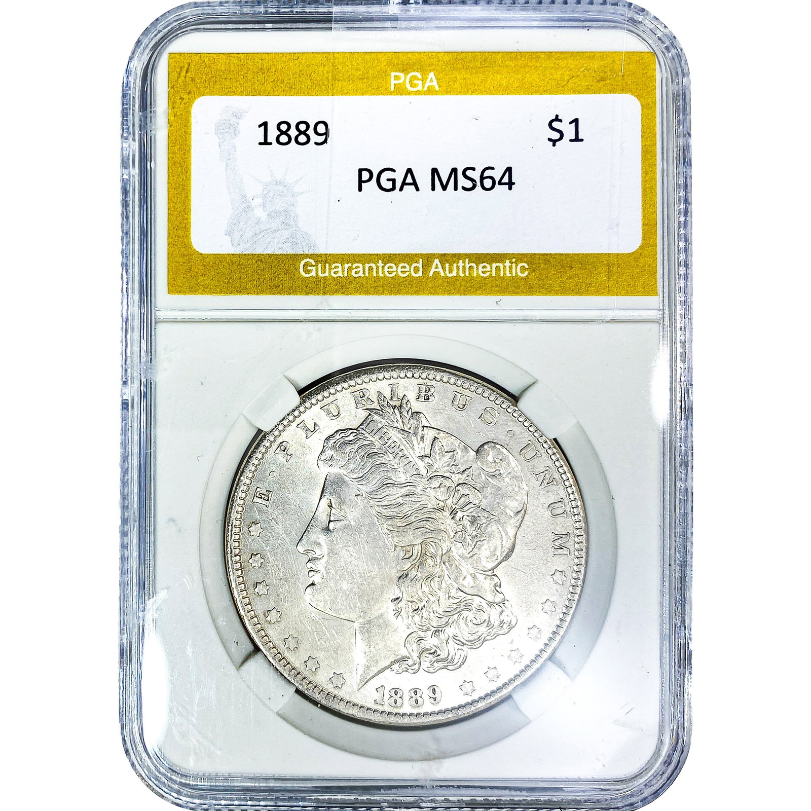 1889 Morgan Silver Dollar PGA MS64 (1 of 2)
