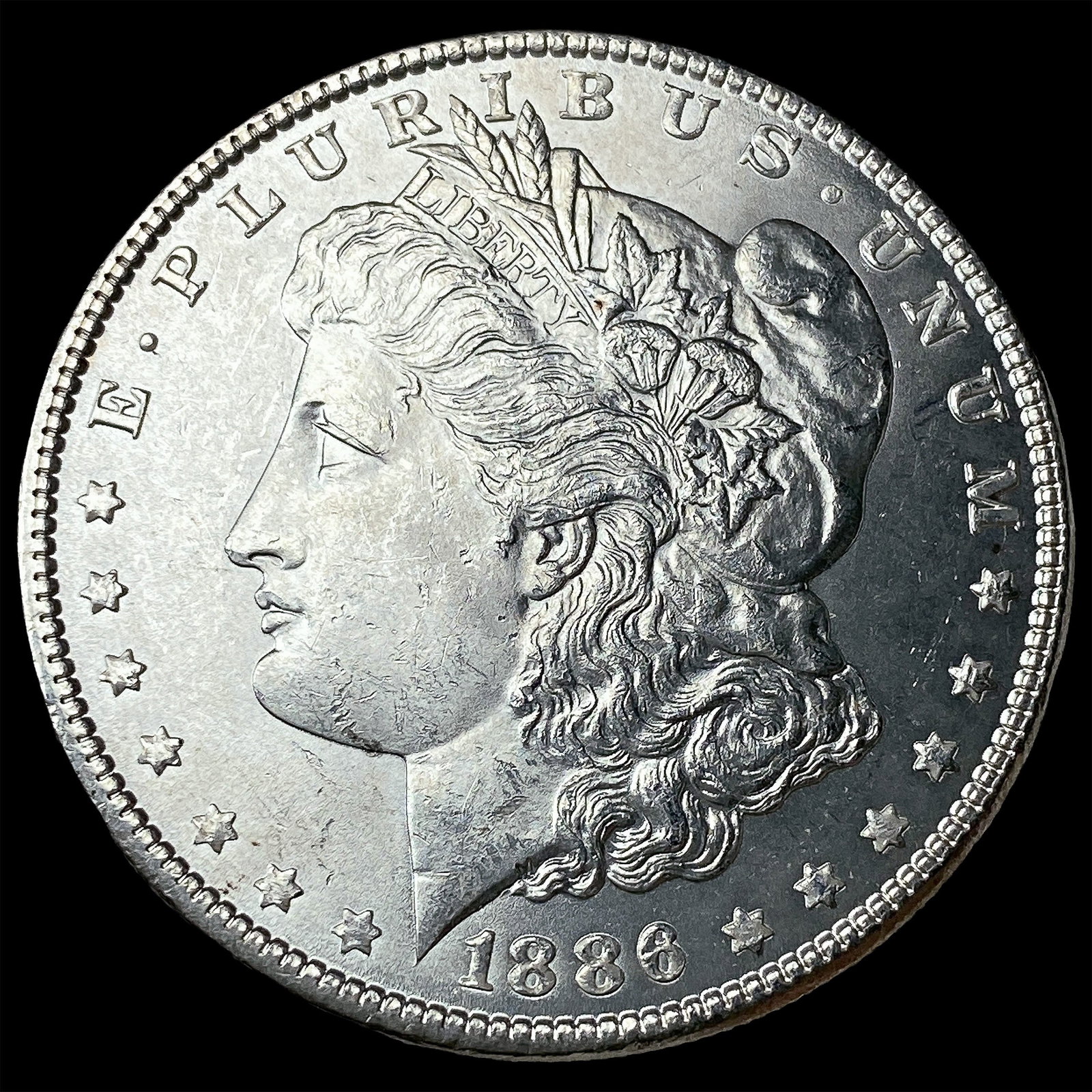 1886 Morgan Silver Dollar UNCIRCULATED: 1886 Morgan Silver Dollar UNCIRCULATED