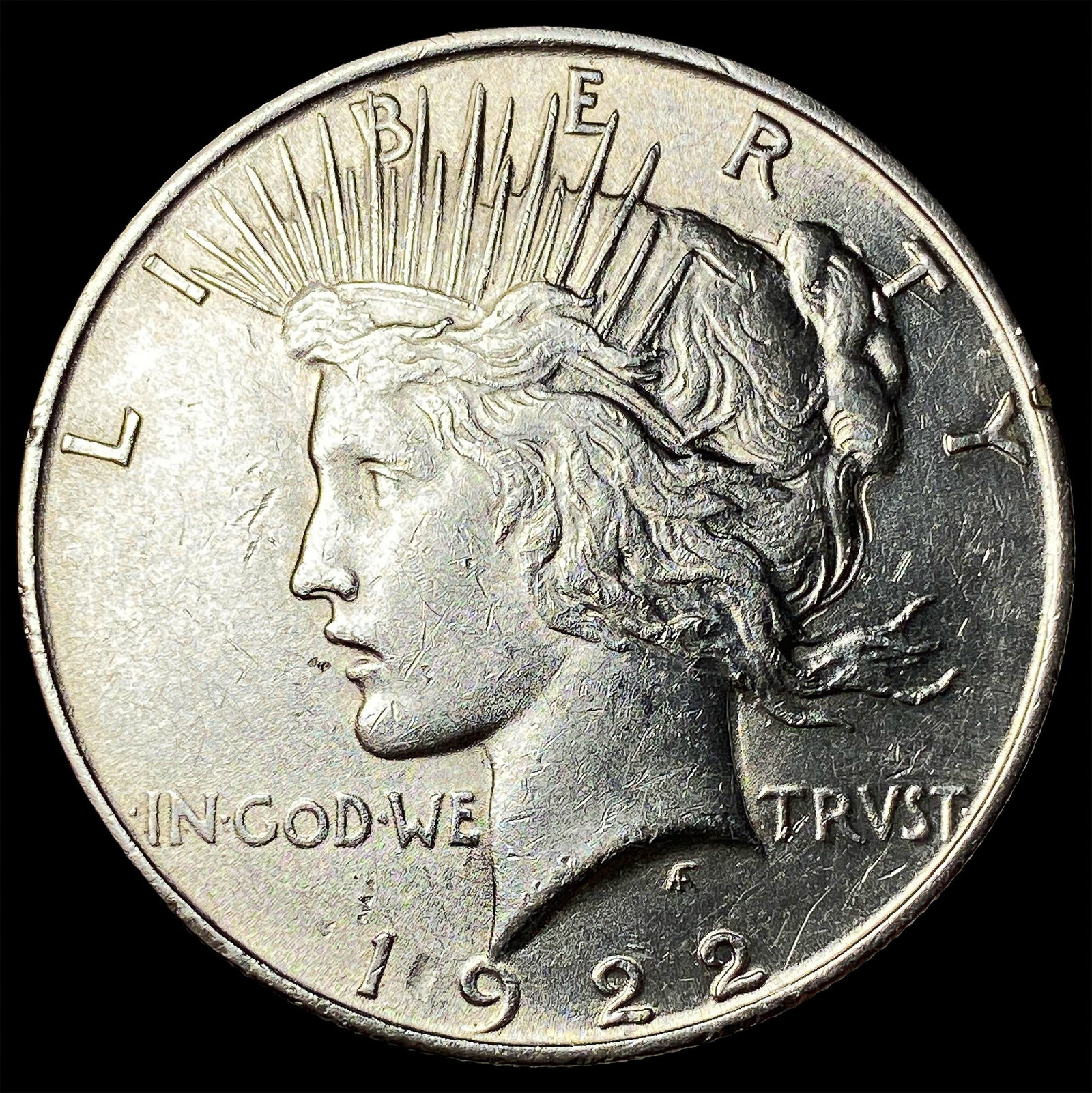 1922 Silver Peace Dollar UNCIRCULATED: 1922 Silver Peace Dollar UNCIRCULATED