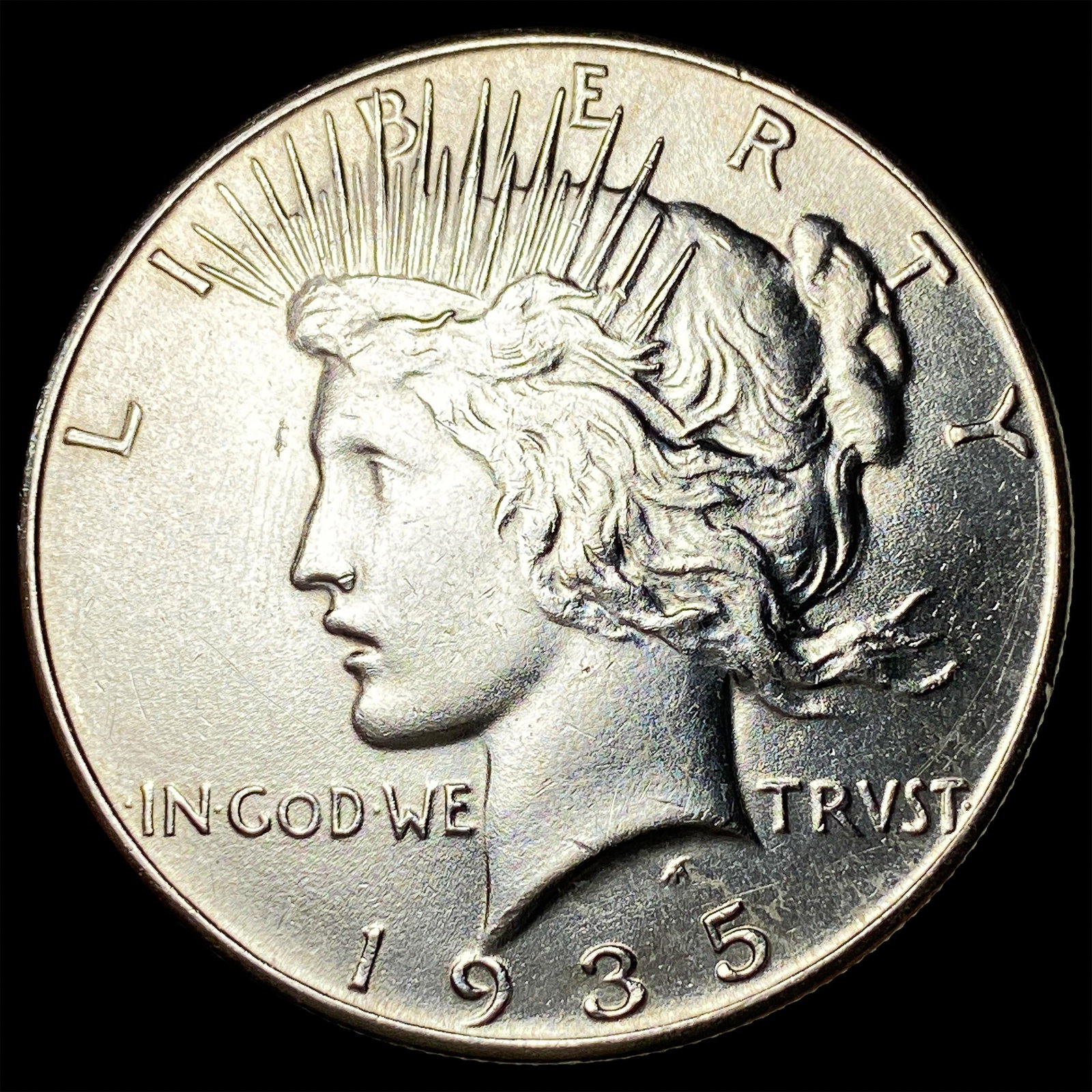 1935 Silver Peace Dollar UNCIRCULATED: 1935 Silver Peace Dollar UNCIRCULATED