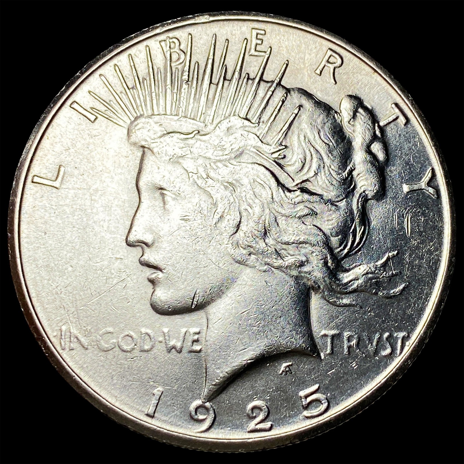 1925-S Silver Peace Dollar UNCIRCULATED (1 of 2)