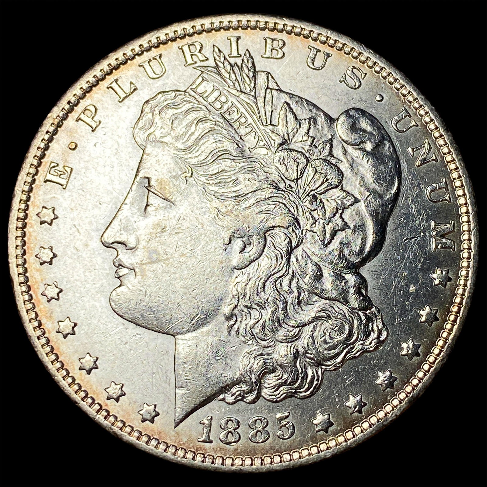 1885-O Silver Morgan Dollar CHOICE AU: 1885-O Silver Morgan Dollar CHOICE AU