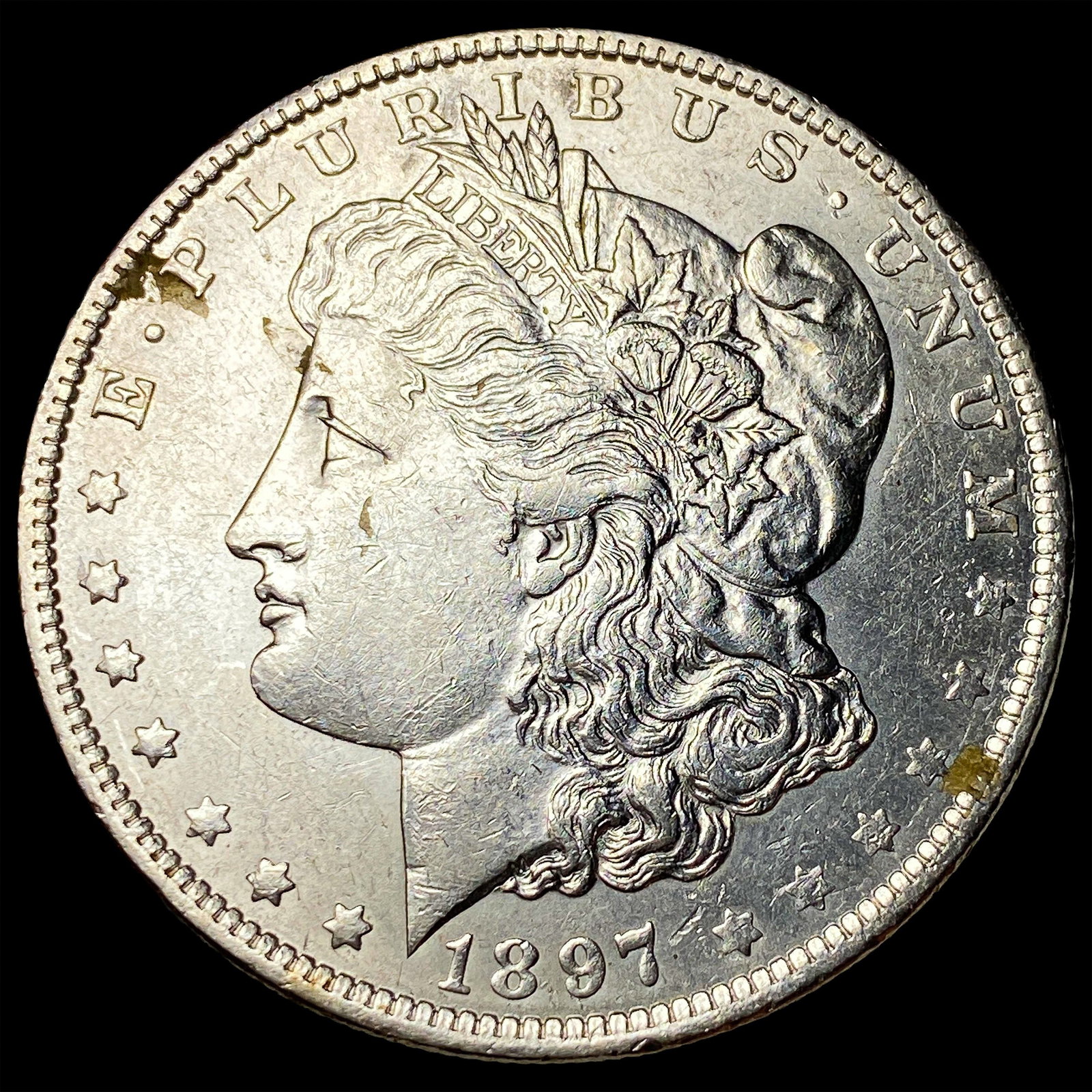 1897-O Silver Morgan Dollar CLOSELY UNCIRCULATED: 1897-O Silver Morgan Dollar CLOSELY UNCIRCULATED