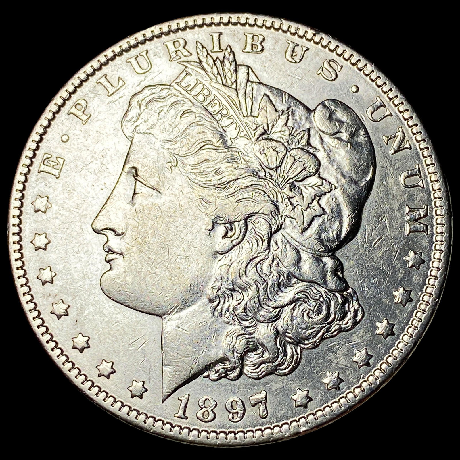 1897-O Silver Morgan Dollar CLOSELY UNCIRCULATED: 1897-O Silver Morgan Dollar CLOSELY UNCIRCULATED