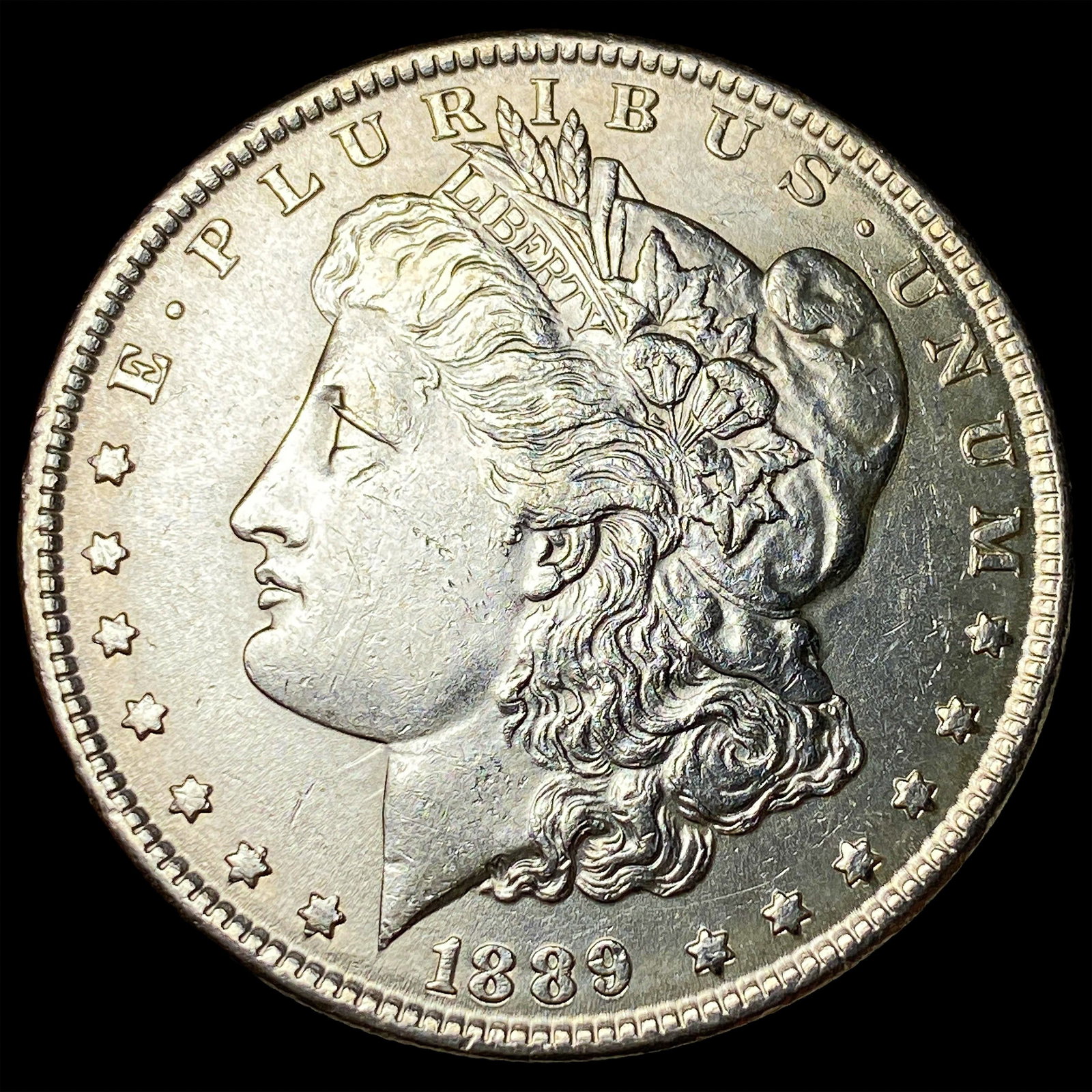 1889 Morgan Silver Dollar CLOSELY UNCIRCULATED: 1889 Morgan Silver Dollar CLOSELY UNCIRCULATED