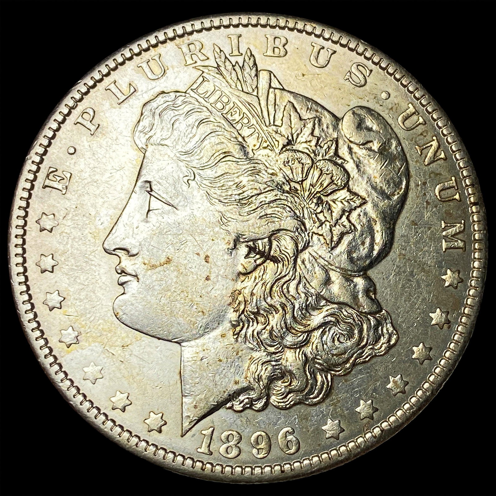 1896-O Silver Morgan Dollar CLOSELY UNCIRCULATED: 1896-O Silver Morgan Dollar CLOSELY UNCIRCULATED