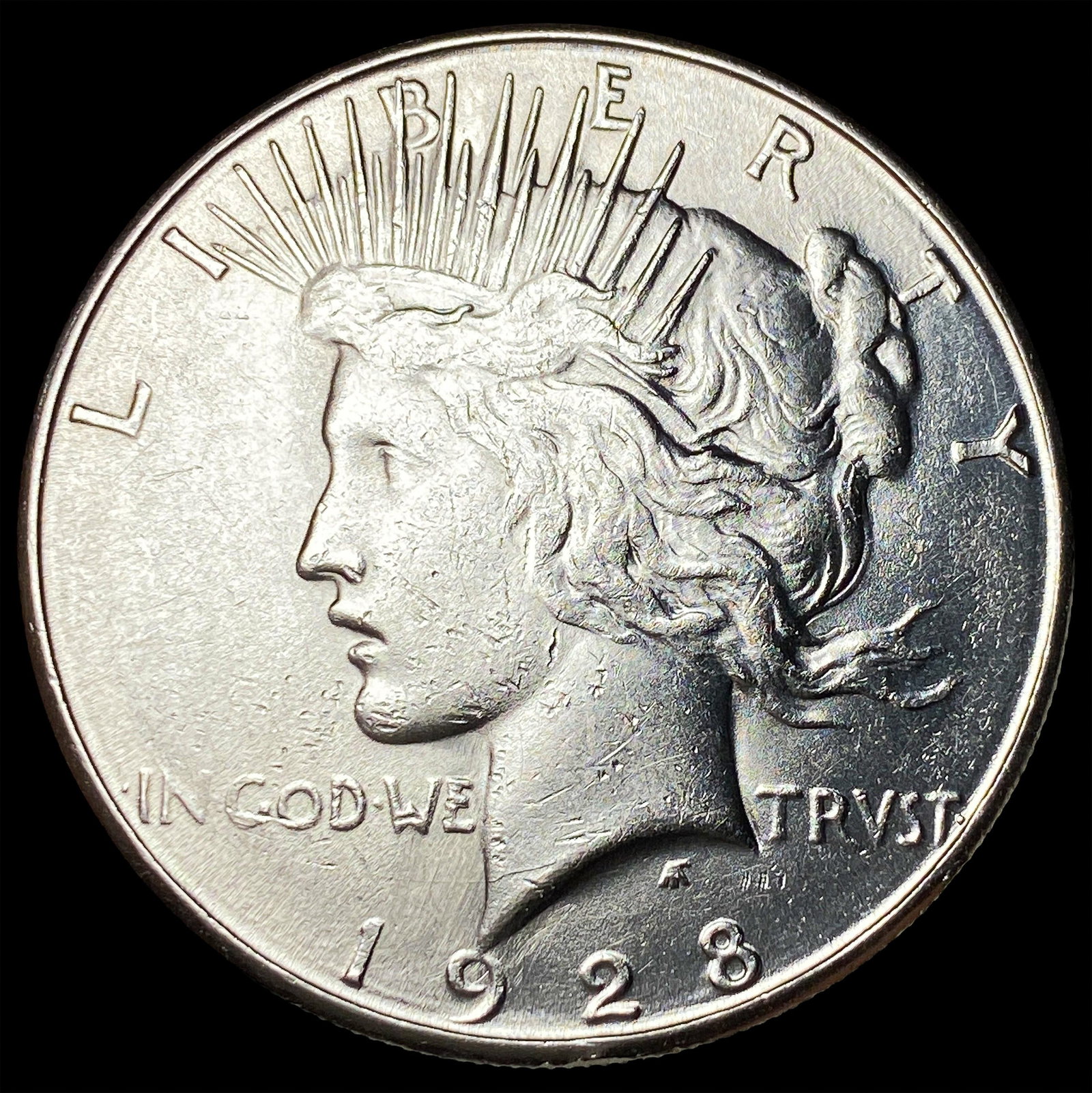 1928-S Silver Peace Dollar UNCIRCULATED: 1928-S Silver Peace Dollar UNCIRCULATED