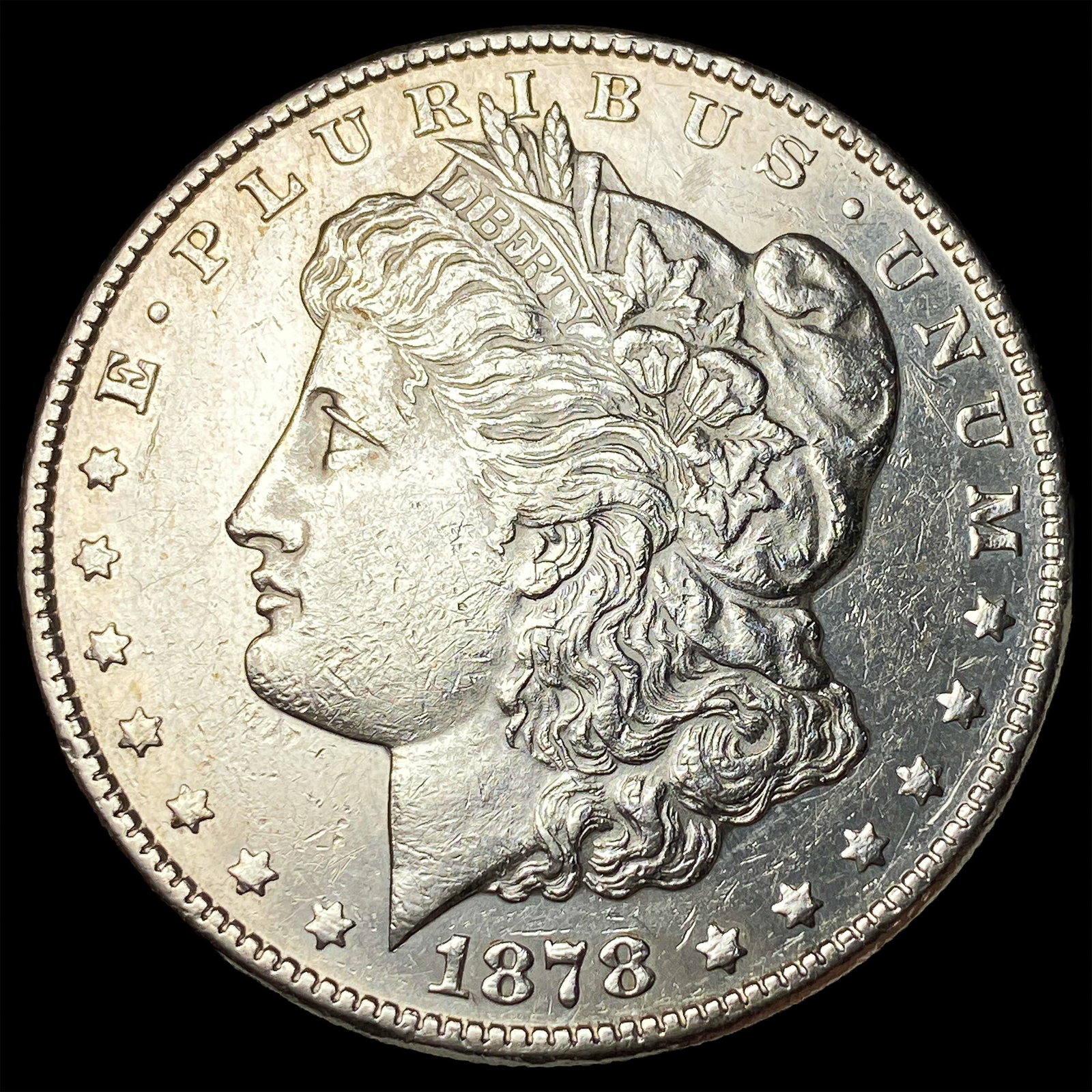 1878-S Silver Morgan Dollar UNCIRCULATED: 1878-S Silver Morgan Dollar UNCIRCULATED