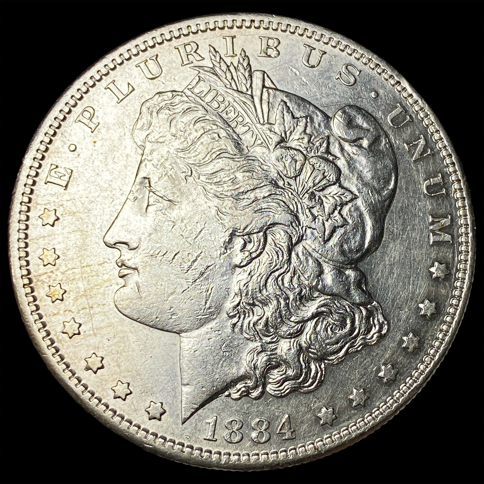 1884-S Silver Morgan Dollar HIGH GRADE: 1884-S Silver Morgan Dollar HIGH GRADE