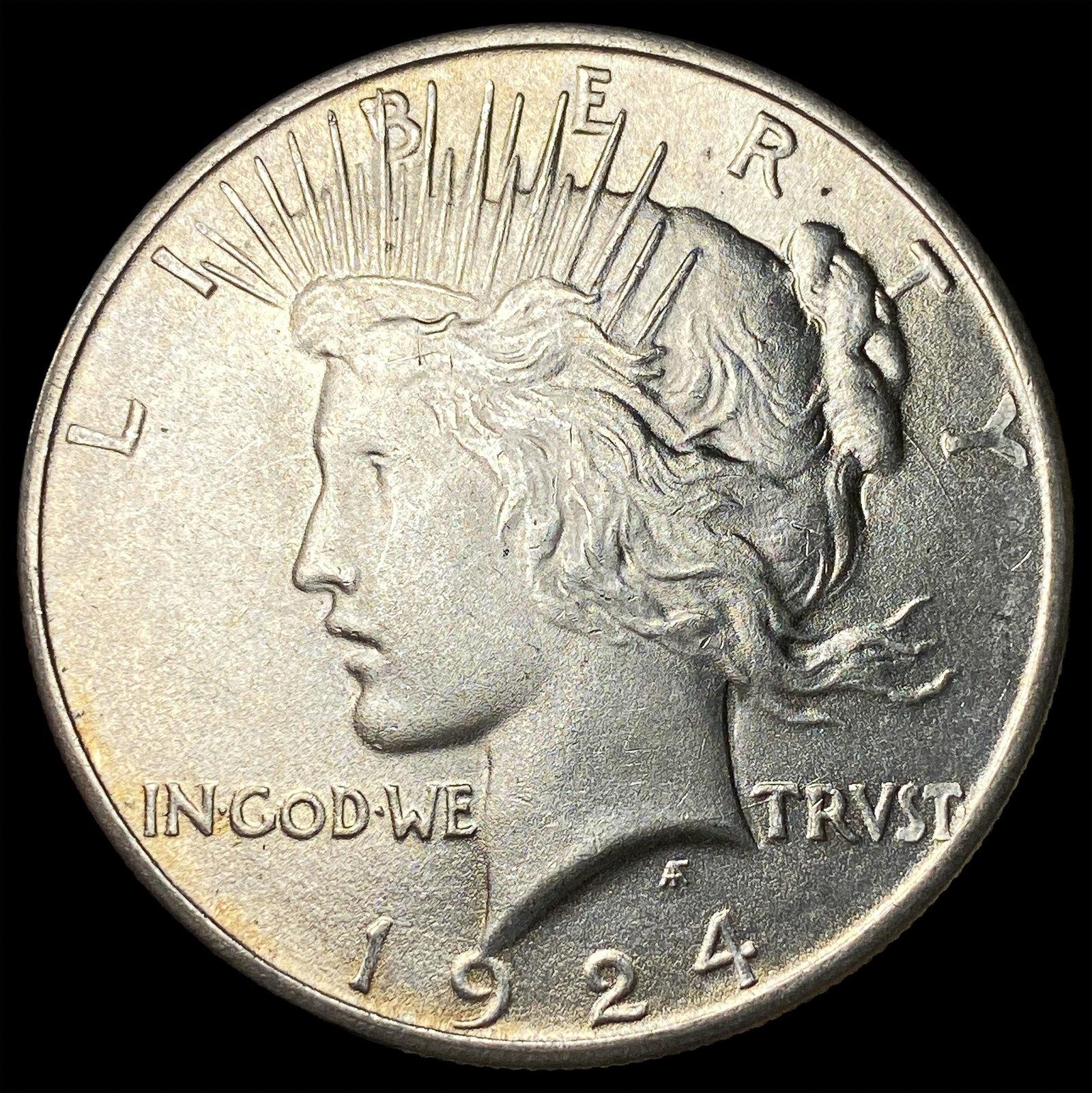 1924 Silver Peace Dollar UNCIRCULATED: 1924 Silver Peace Dollar UNCIRCULATED