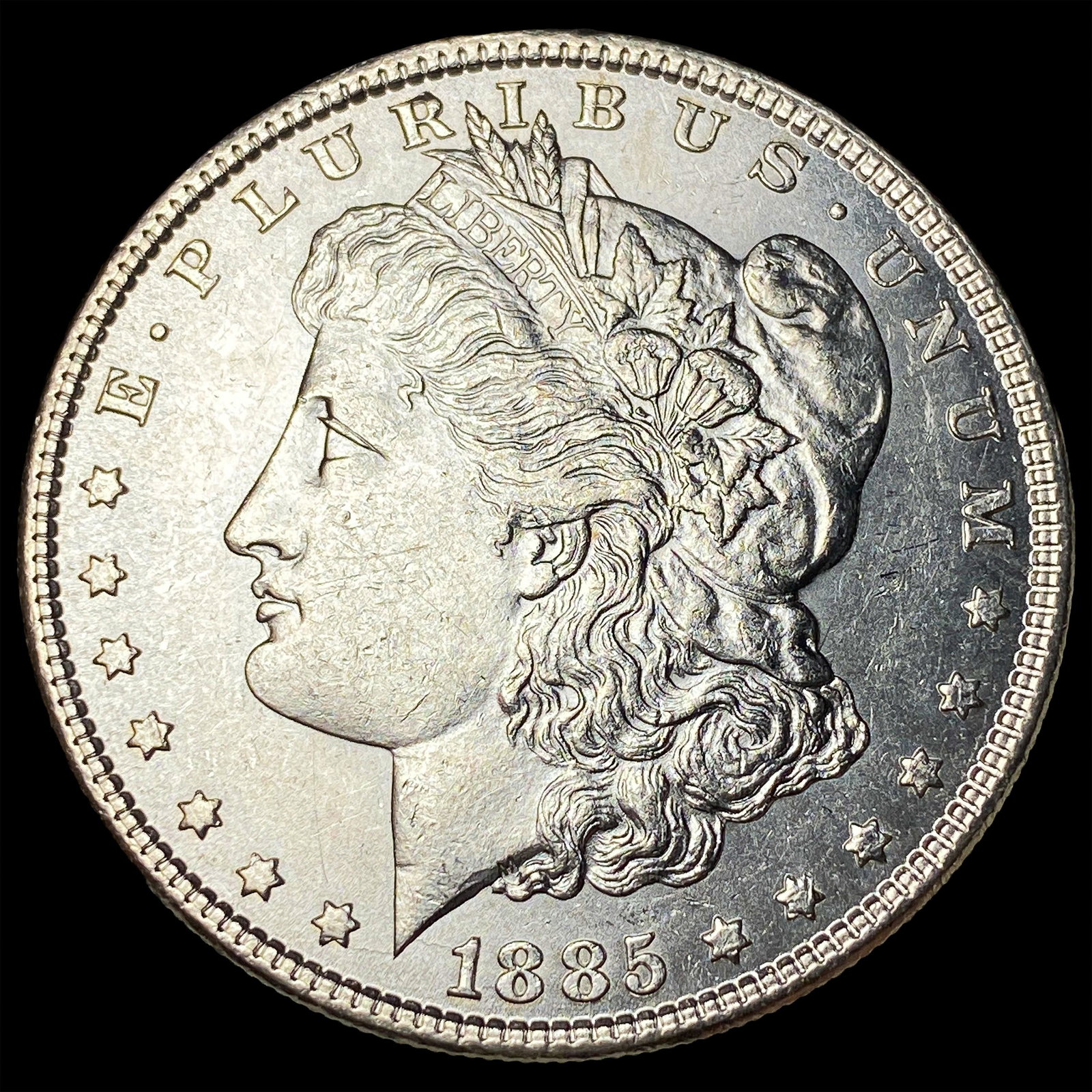 1885 Silver Morgan Dollar UNCIRCULATED: 1885 Silver Morgan Dollar UNCIRCULATED