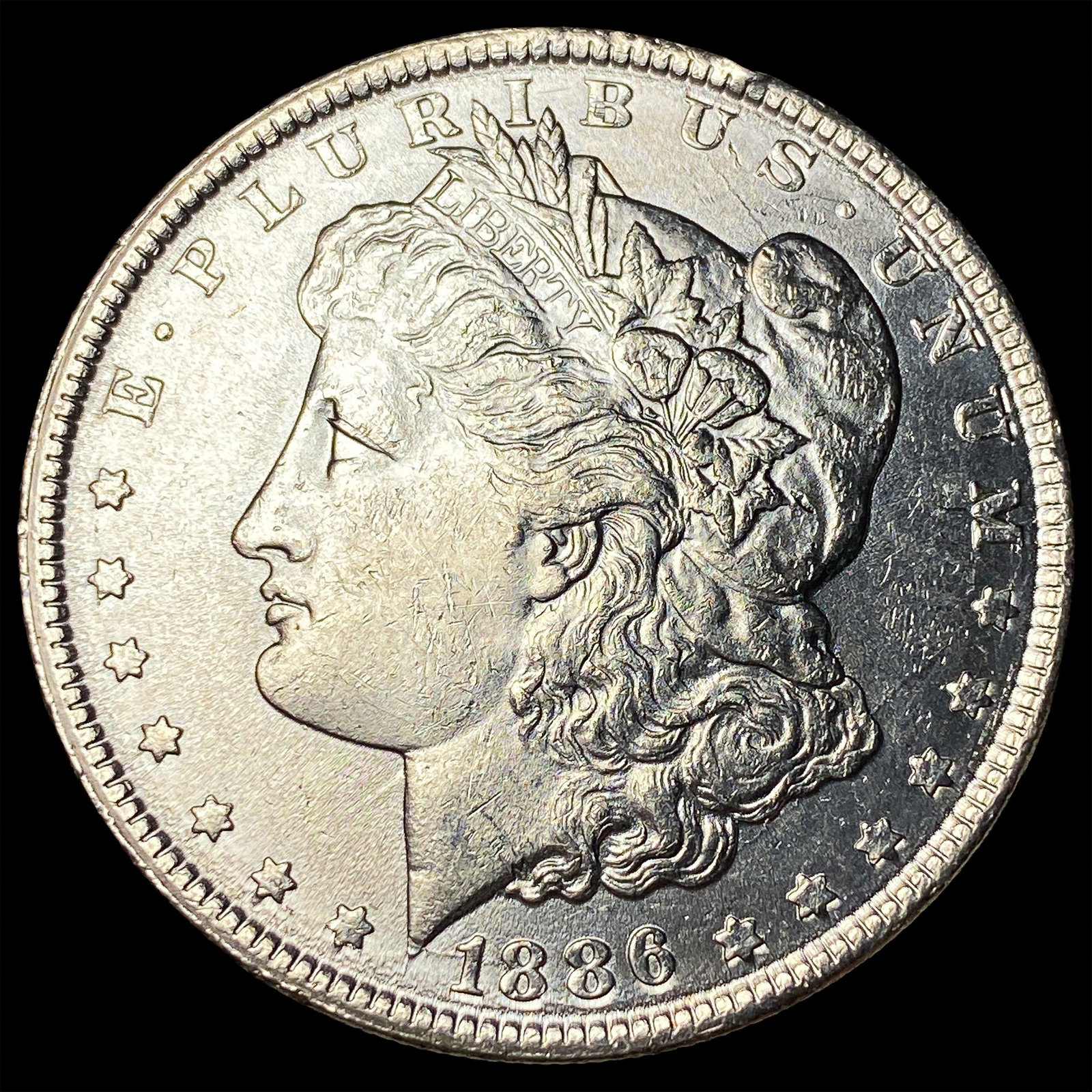 1886 Silver Morgan Dollar UNCIRCULATED: 1886 Silver Morgan Dollar UNCIRCULATED