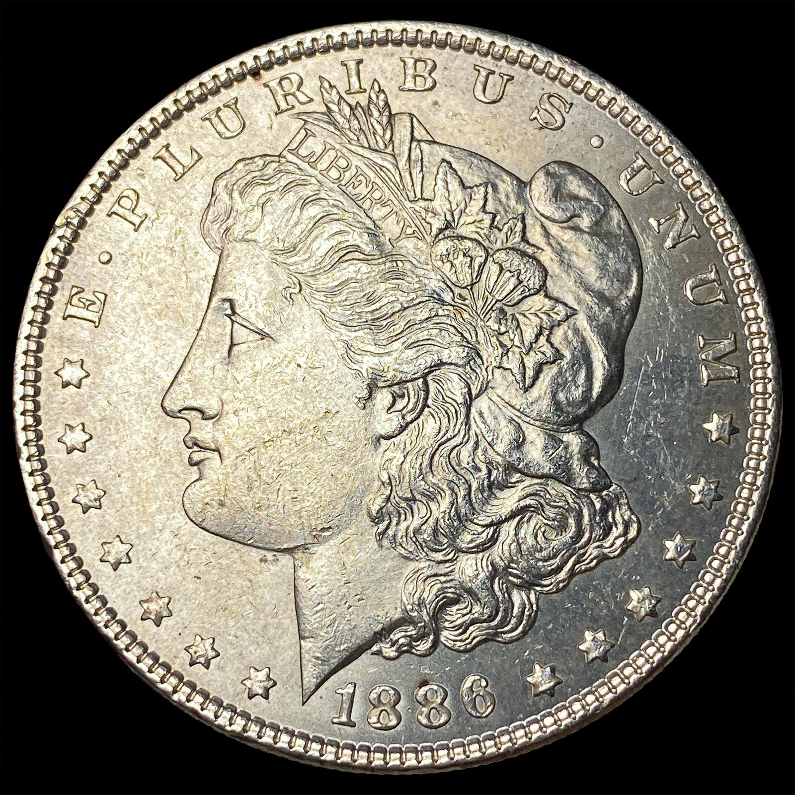 1886-S Silver Morgan Dollar UNCIRCULATED: 1886-S Silver Morgan Dollar UNCIRCULATED