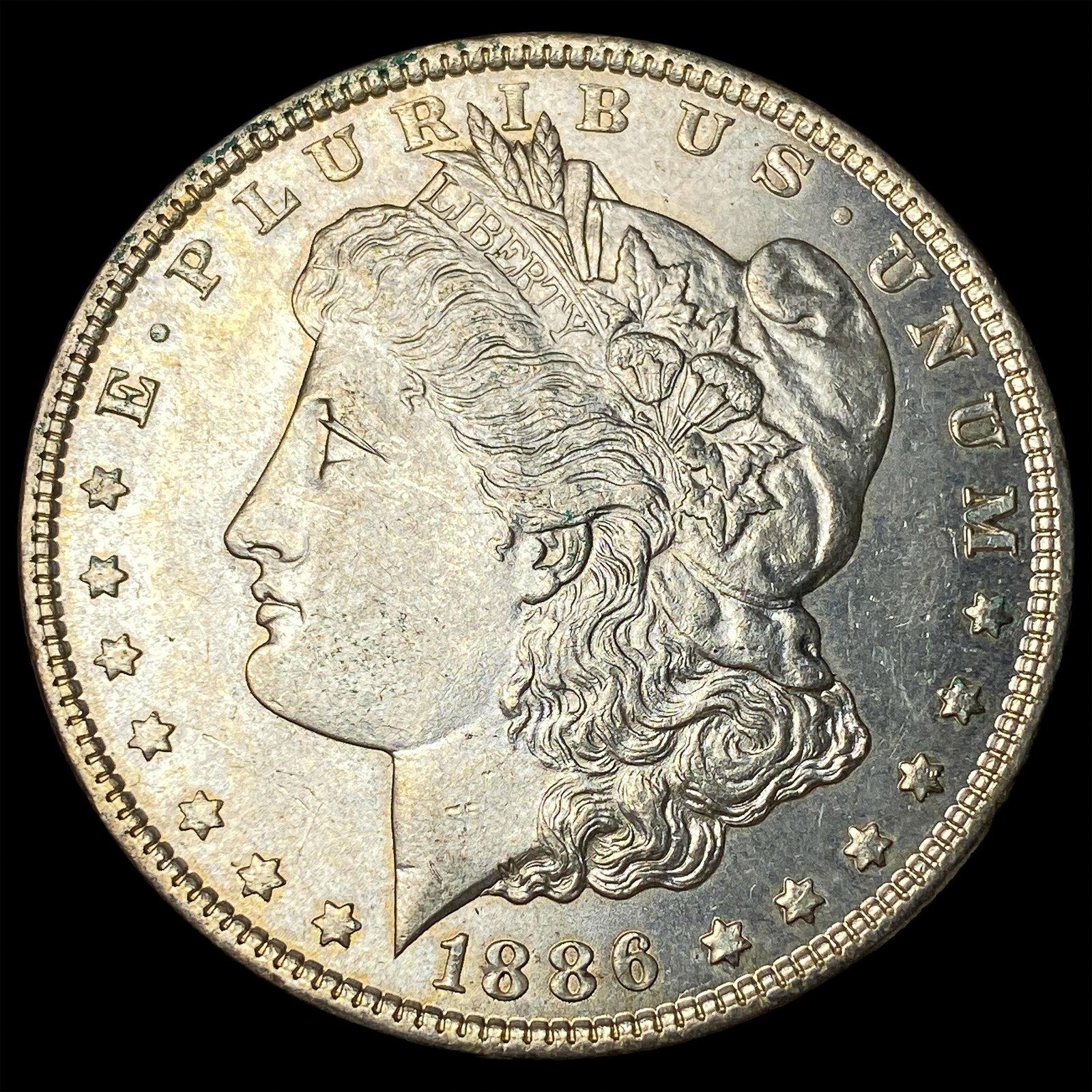 1886 Morgan Silver Dollar UNCIRCULATED: 1886 Morgan Silver Dollar UNCIRCULATED