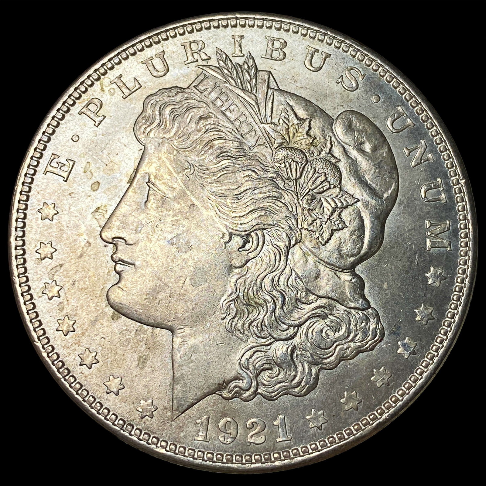 1921 Silver Morgan Dollar CHOICE BU: 1921 Silver Morgan Dollar CHOICE BU