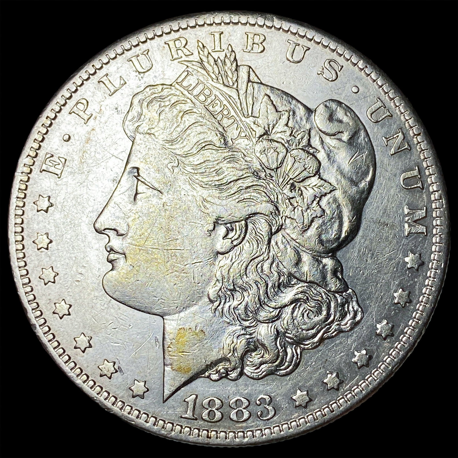 1883-S Silver Morgan Dollar CLOSELY UNCIRCULATED: 1883-S Silver Morgan Dollar CLOSELY UNCIRCULATED