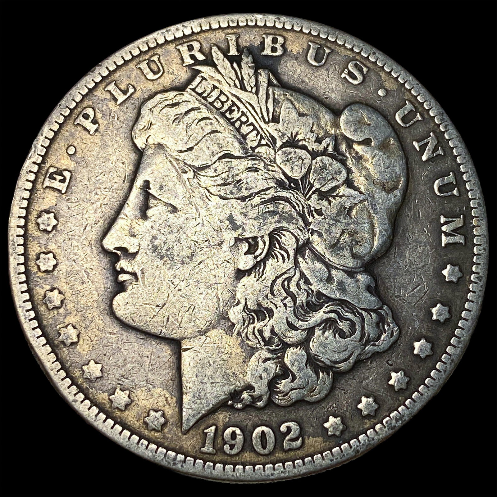 1902 Morgan Silver Dollar LIGHTLY CIRCULATED: 1902 Morgan Silver Dollar LIGHTLY CIRCULATED