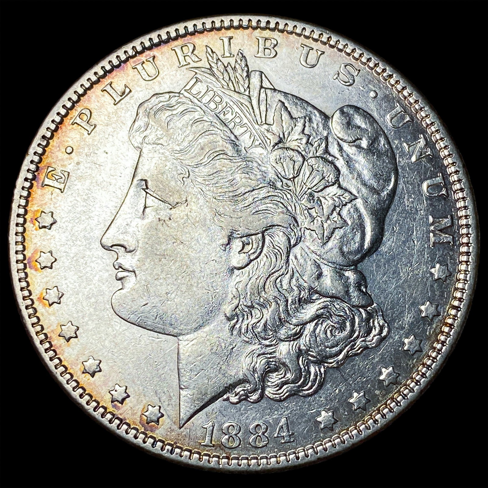 1884 Morgan Silver Dollar CLOSELY UNCIRCULATED: 1884 Morgan Silver Dollar CLOSELY UNCIRCULATED