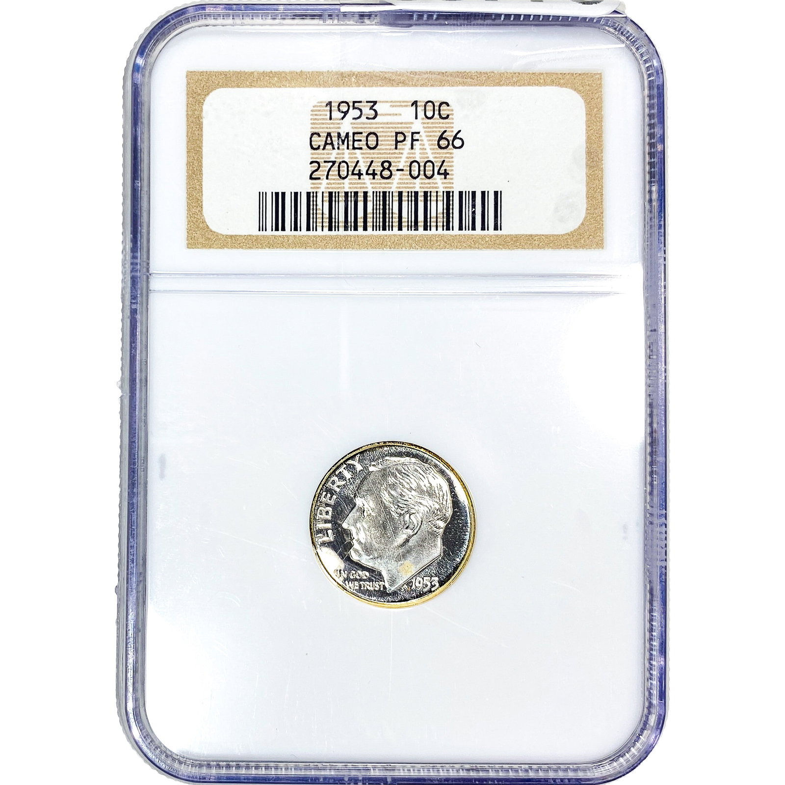 1953 Roosevelt Dime NGC PF66 (1 of 2)