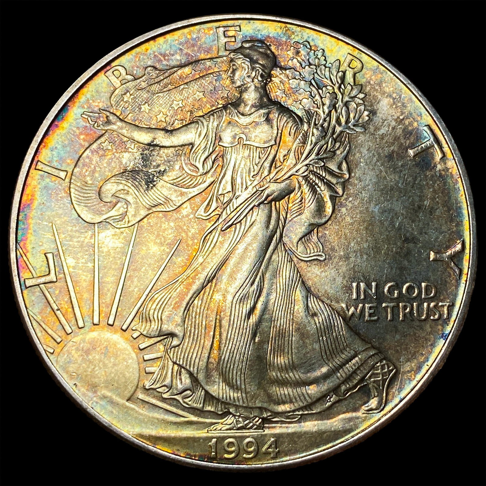 1994 Silver American Eagle $1 UNCIRCULATED: 1994 Silver American Eagle $1 UNCIRCULATED