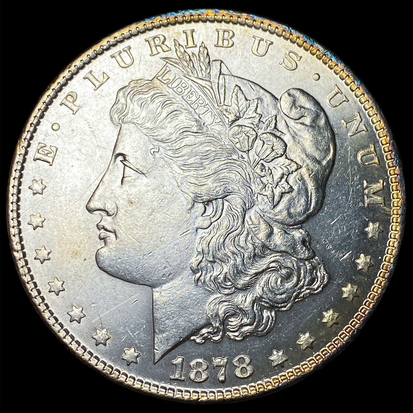 1878-S Silver Morgan Dollar UNCIRCULATED: 1878-S Silver Morgan Dollar UNCIRCULATED